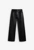 SCLEATHERPLEAT PANT