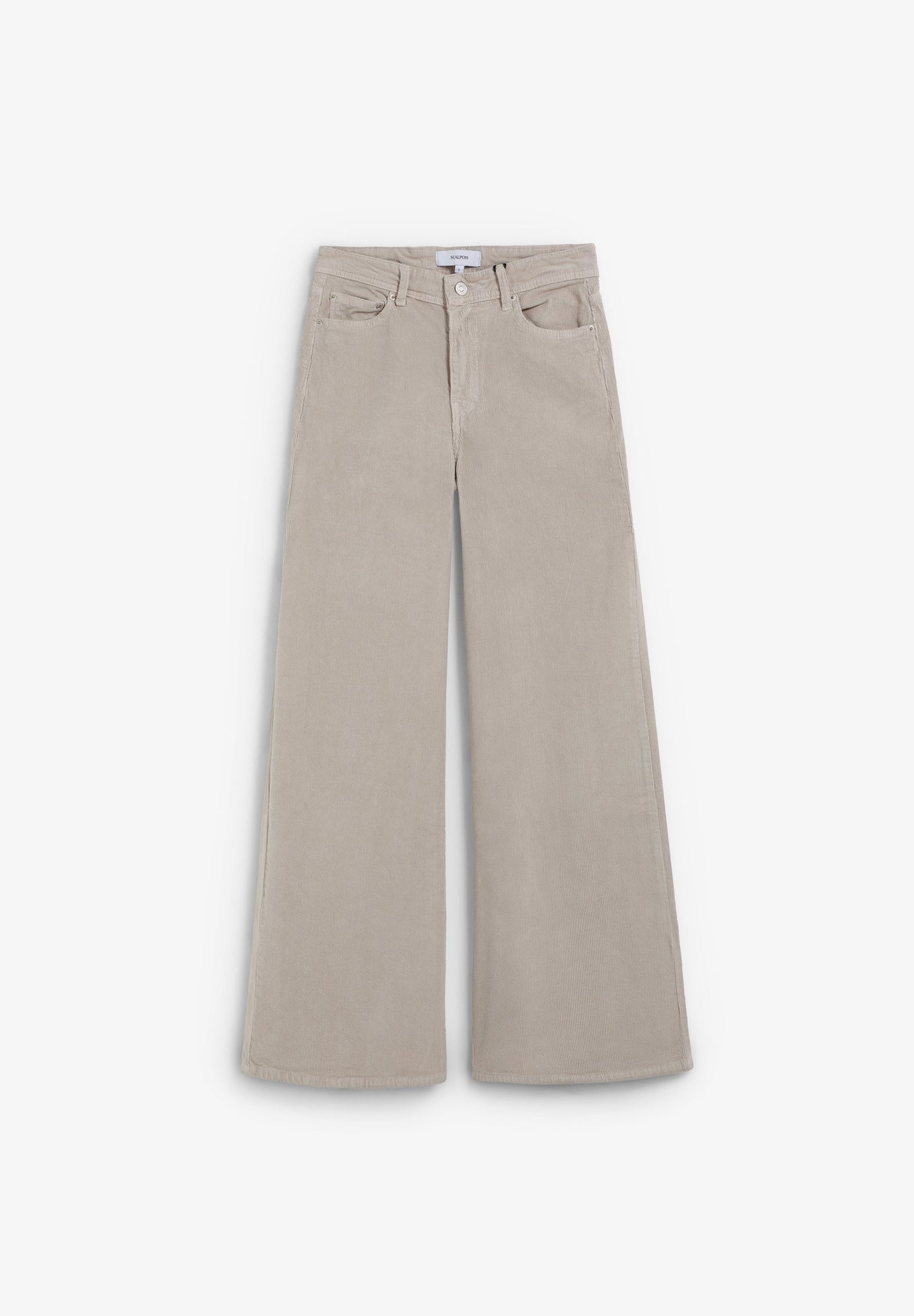 STRAIGHT CORDUROY TROUSERS