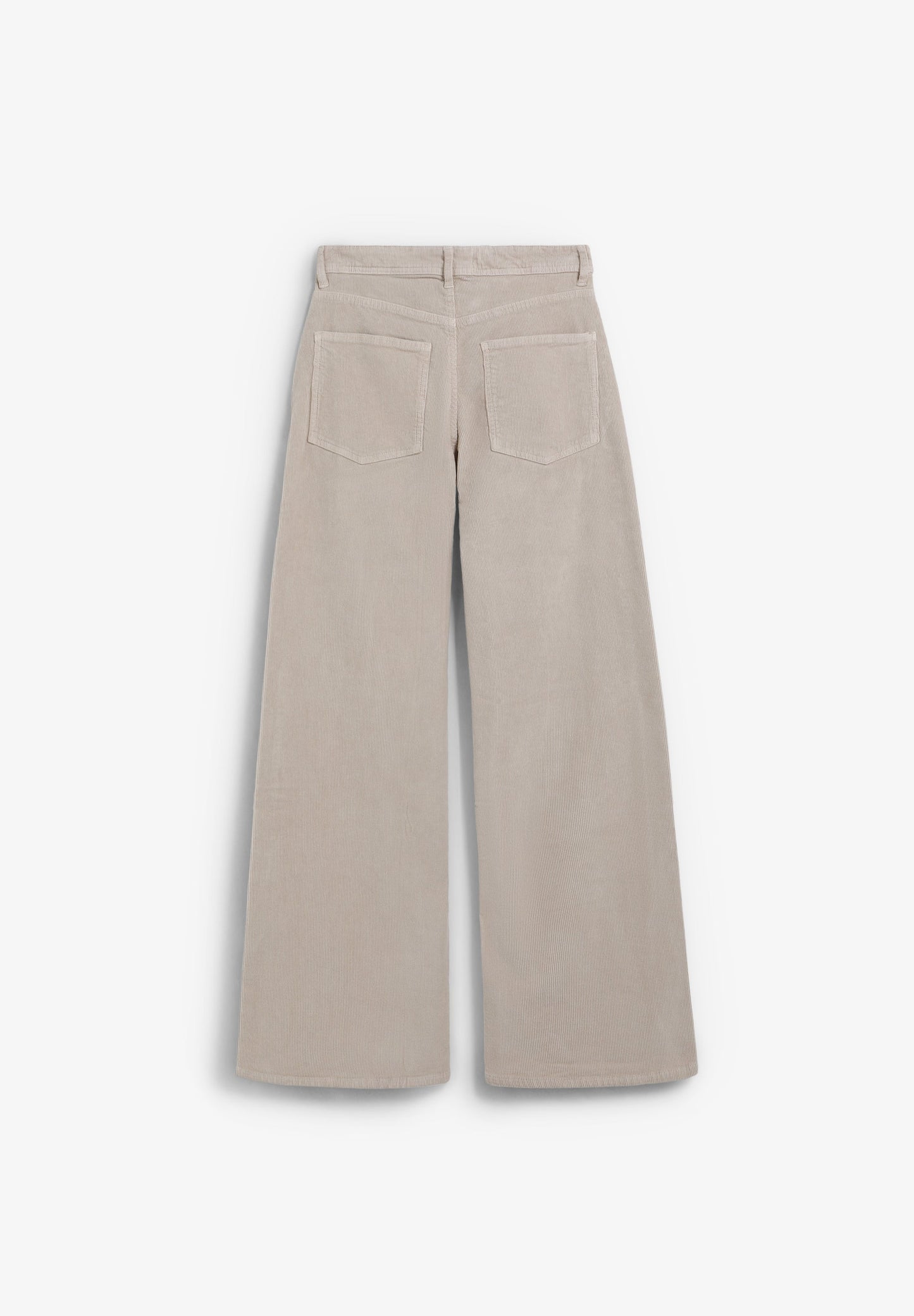 STRAIGHT CORDUROY TROUSERS