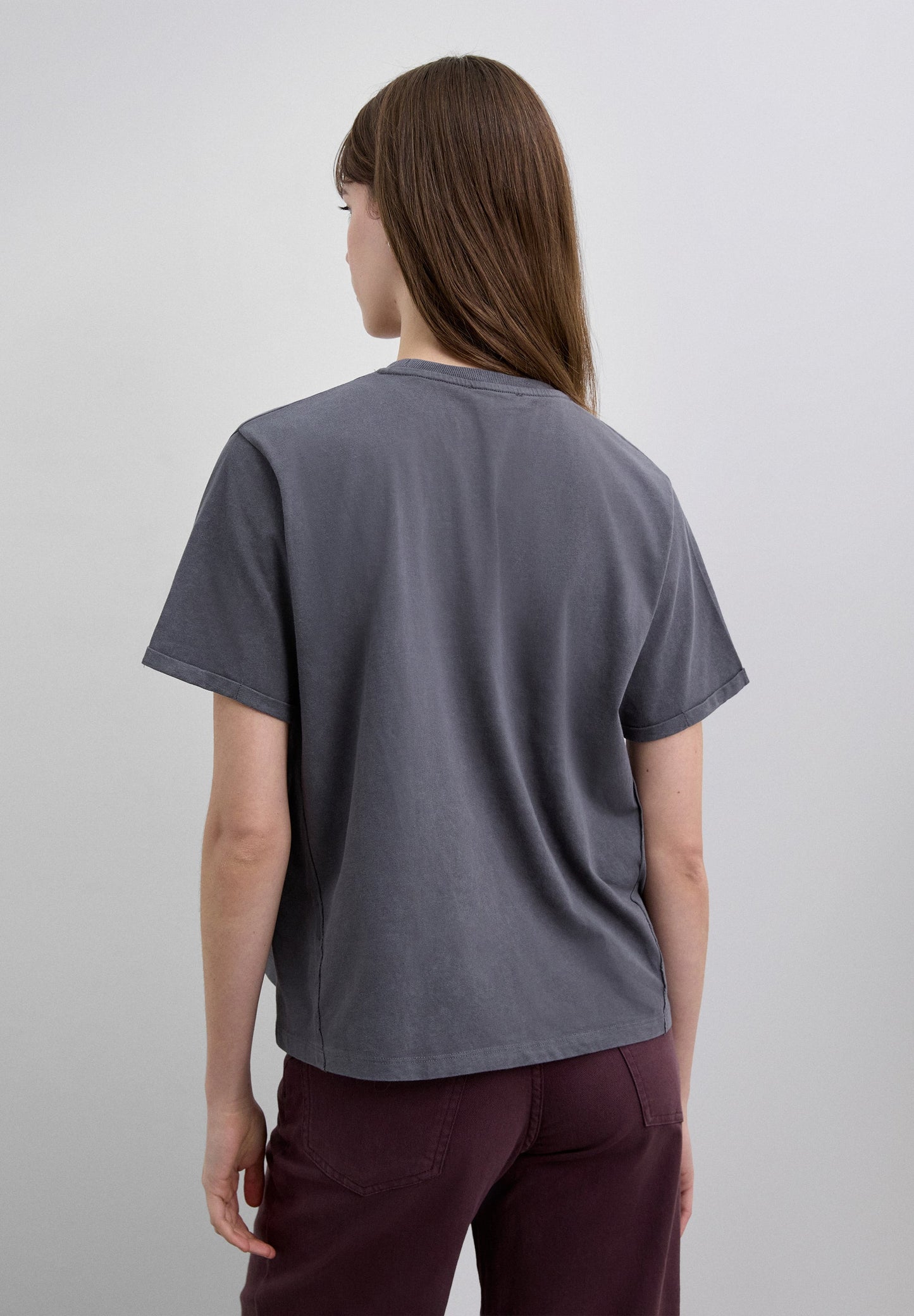 ASYMMETRIC PRINT T-SHIRT