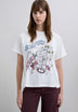 ASYMMETRIC PRINT T-SHIRT
