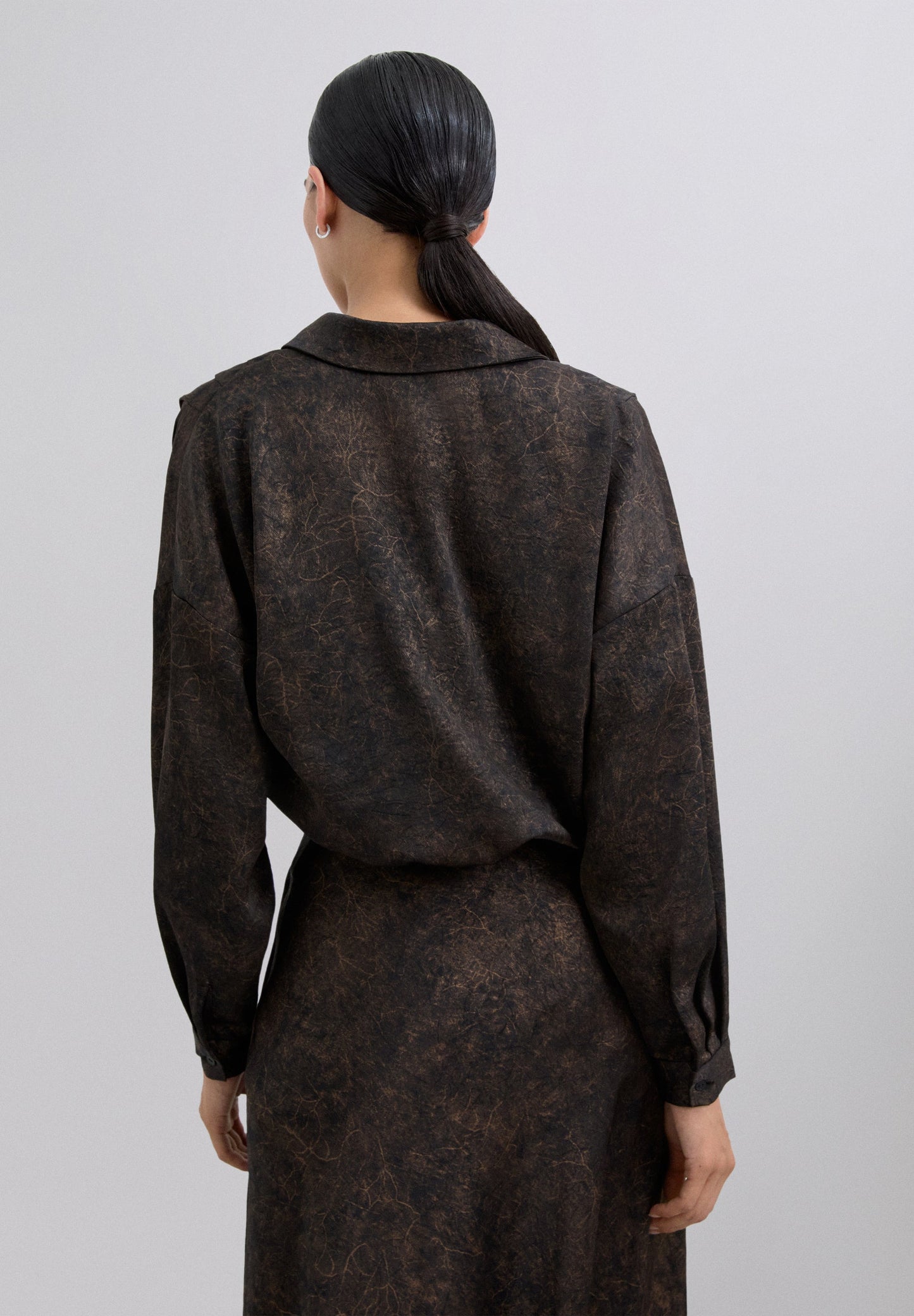 SCDARKMARBLEFOIL SHIRT