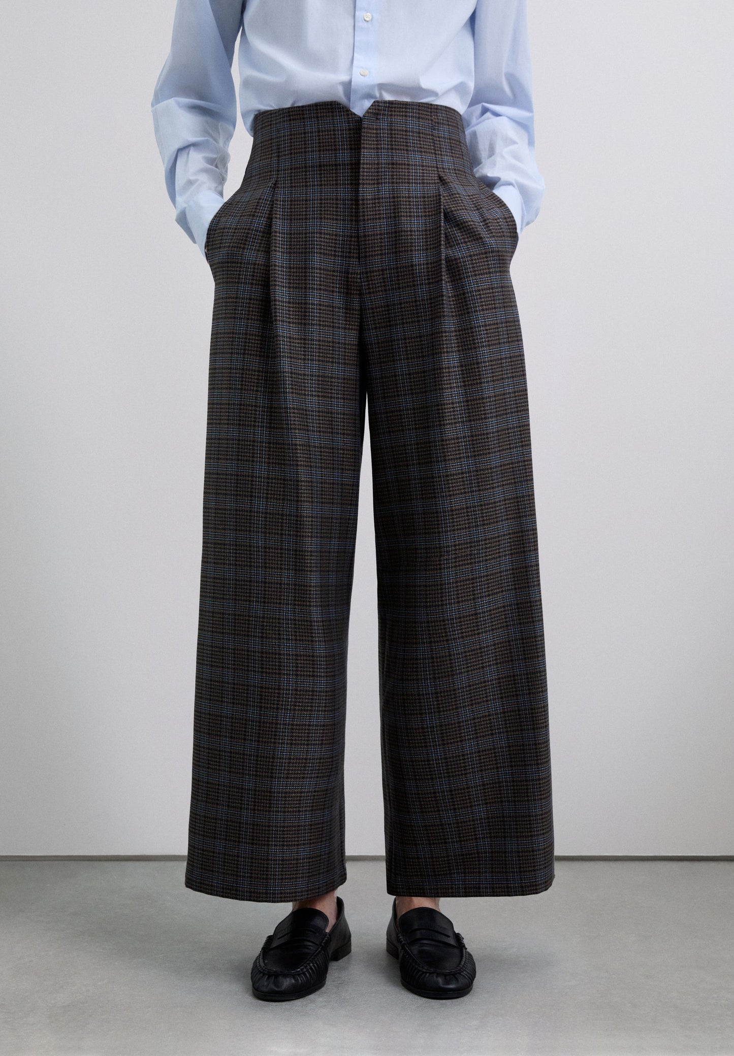 CHECKED CULOTTES