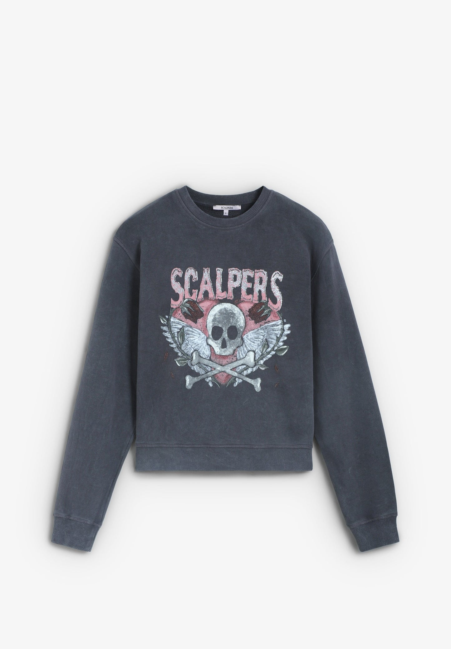 PRINTED SKULL HOODIE