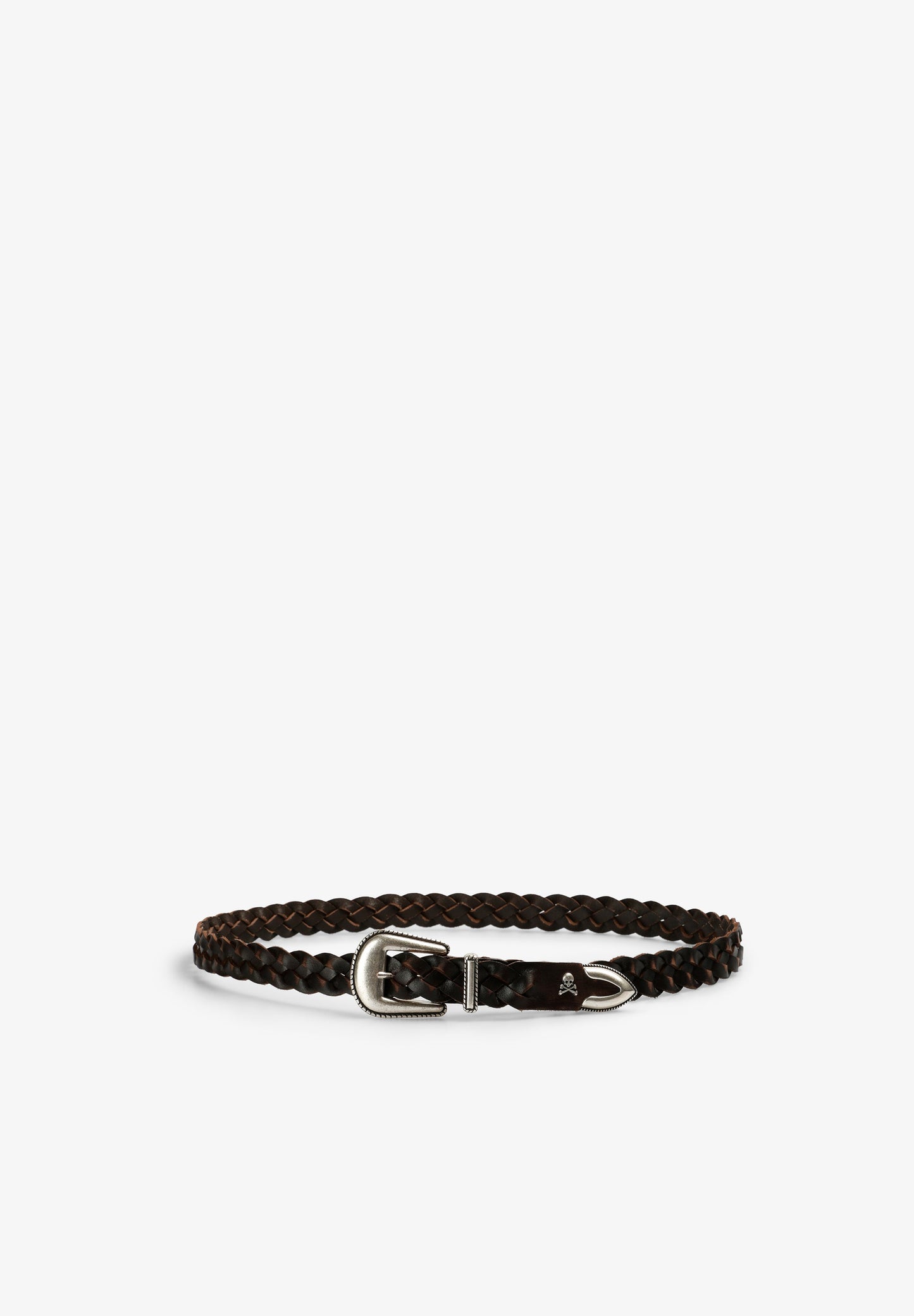 BRAIDED LEATHER BELT