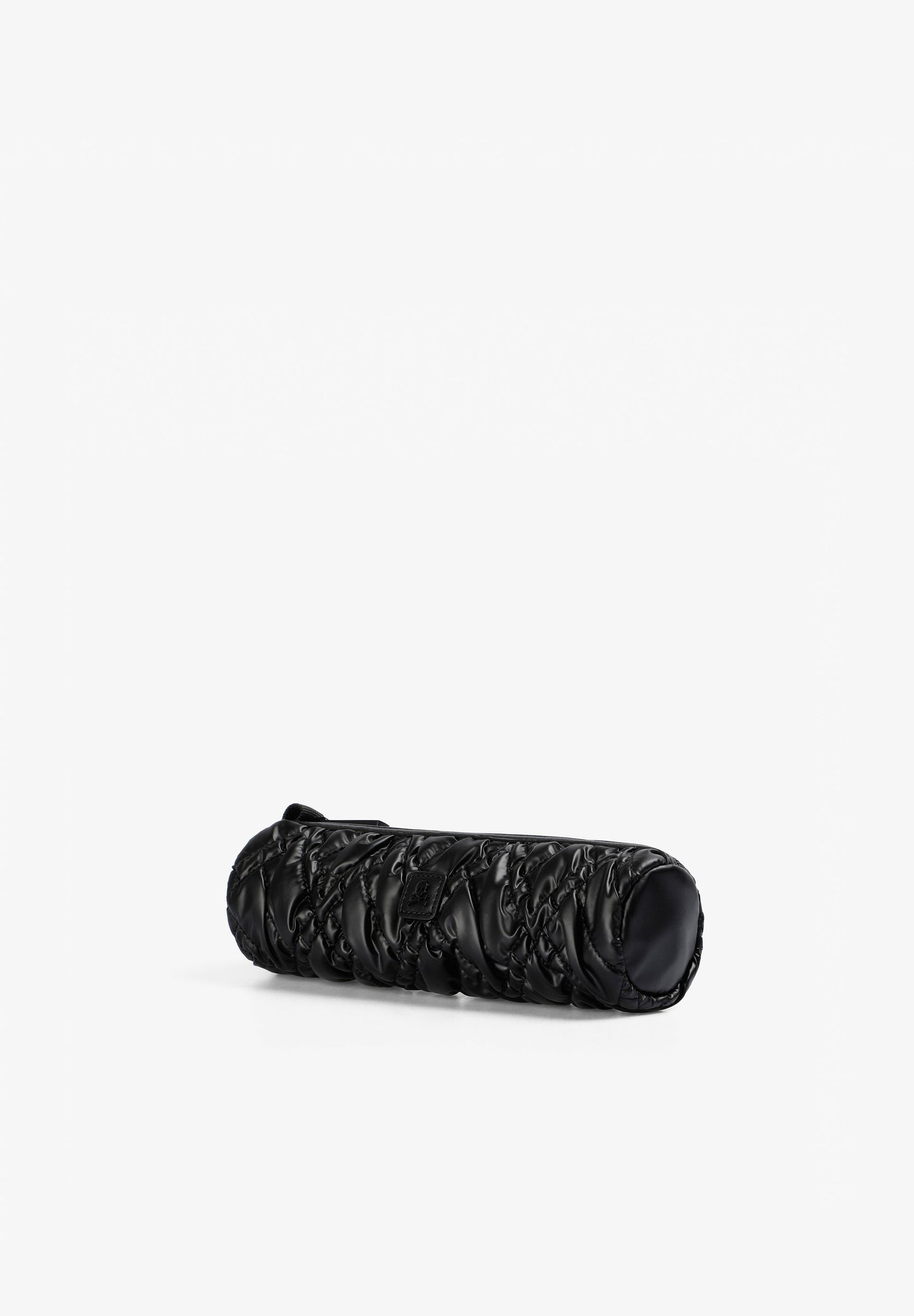 QUILTED TOILETRY BAG WITH SKULL