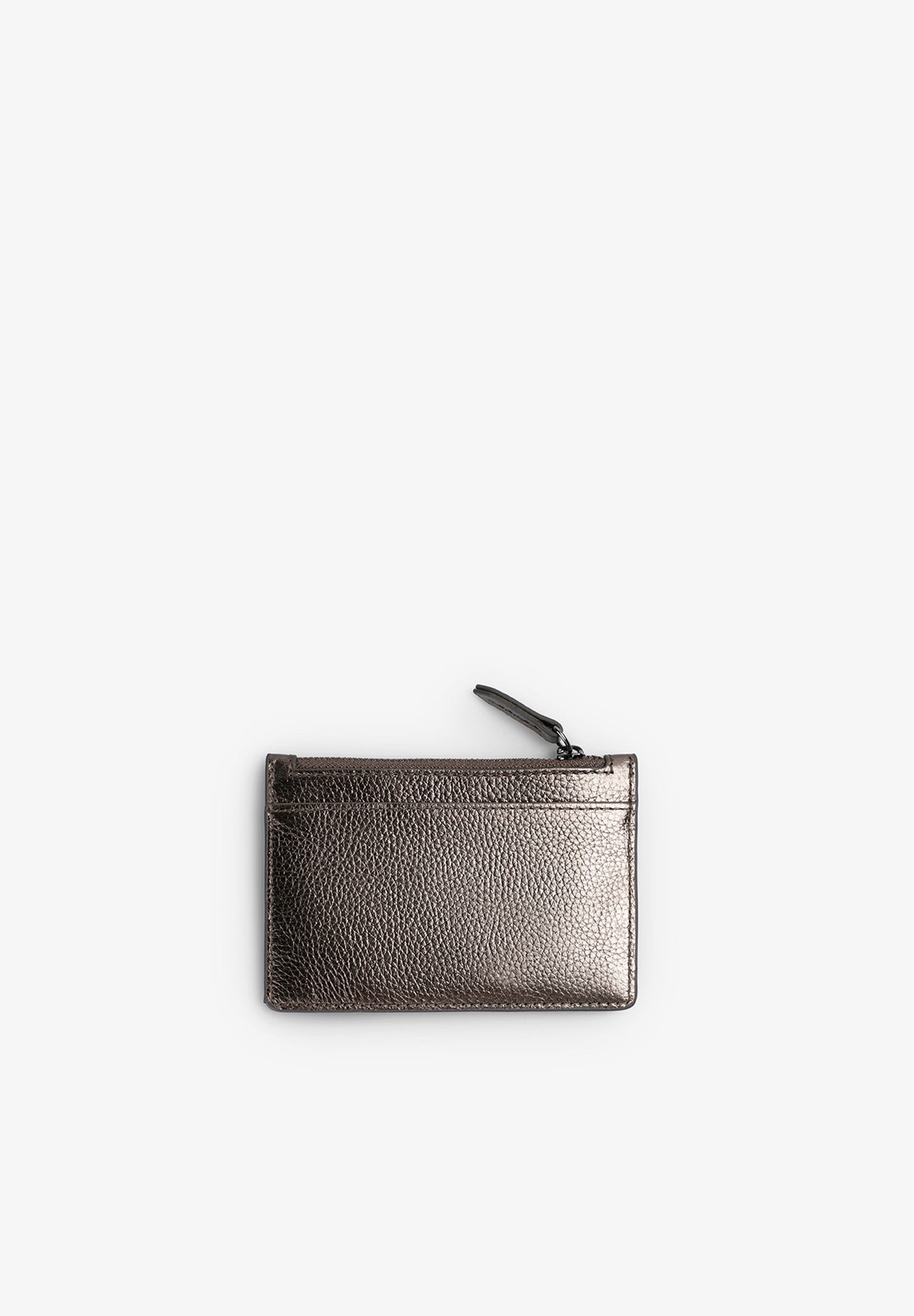 LEATHER CARD HOLDER WITH ZIP