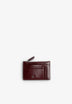 LEATHER CARD HOLDER WITH ZIP