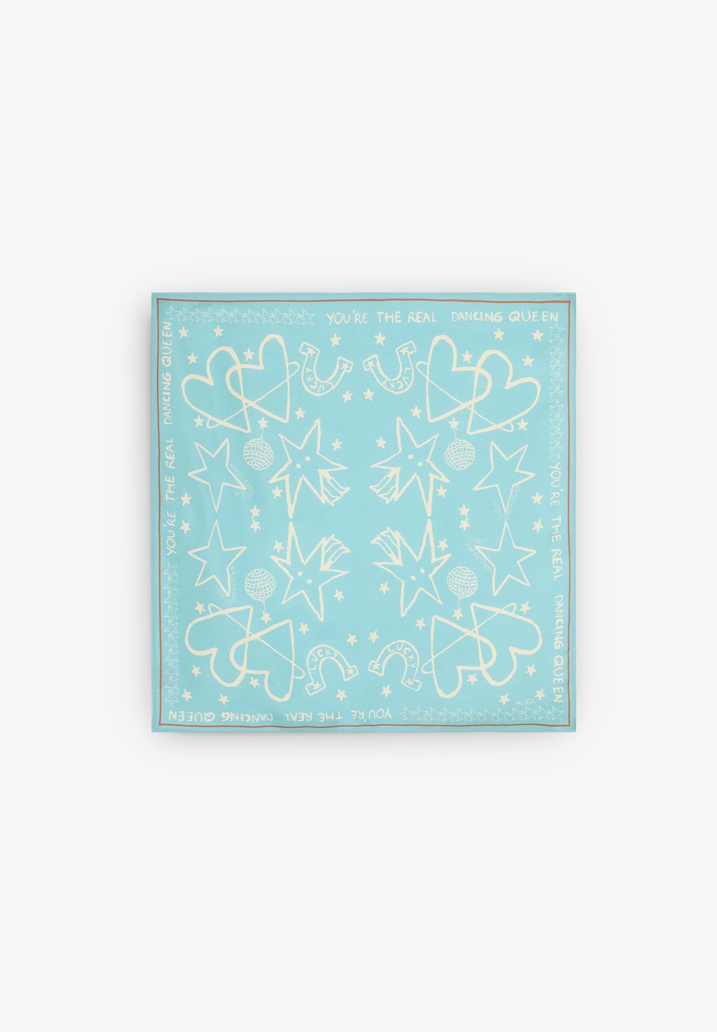 DANCINGQUEENSILK SCARF