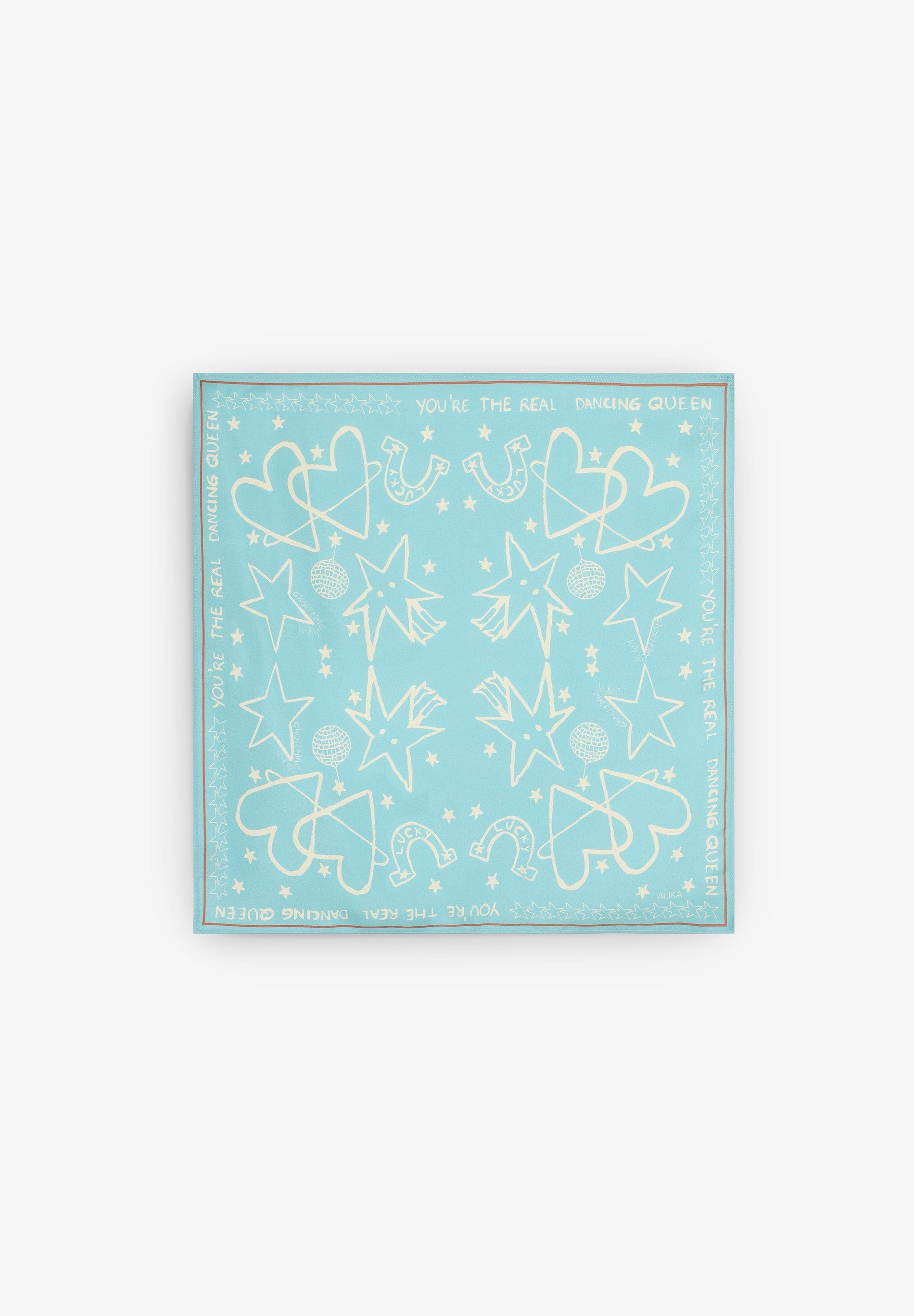 DANCINGQUEENSILK SCARF