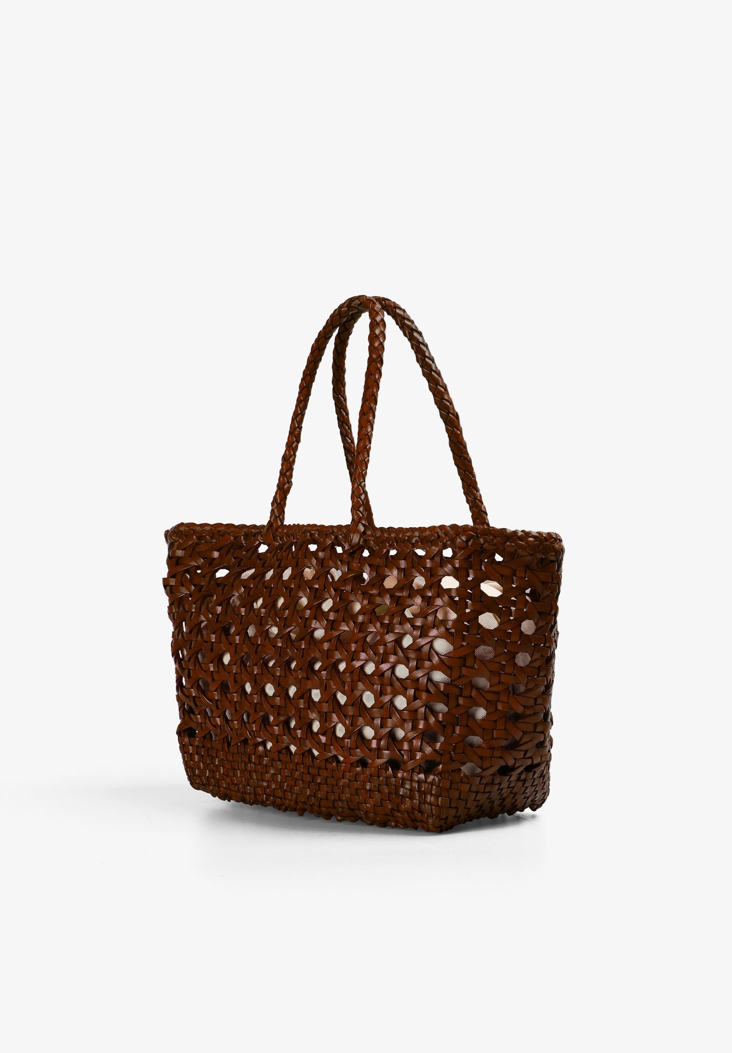 BRAIDED LEATHER BAG