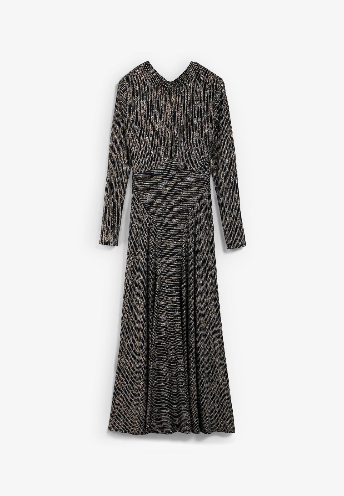 XM SCMULTISTRIPES LUREX DRESS