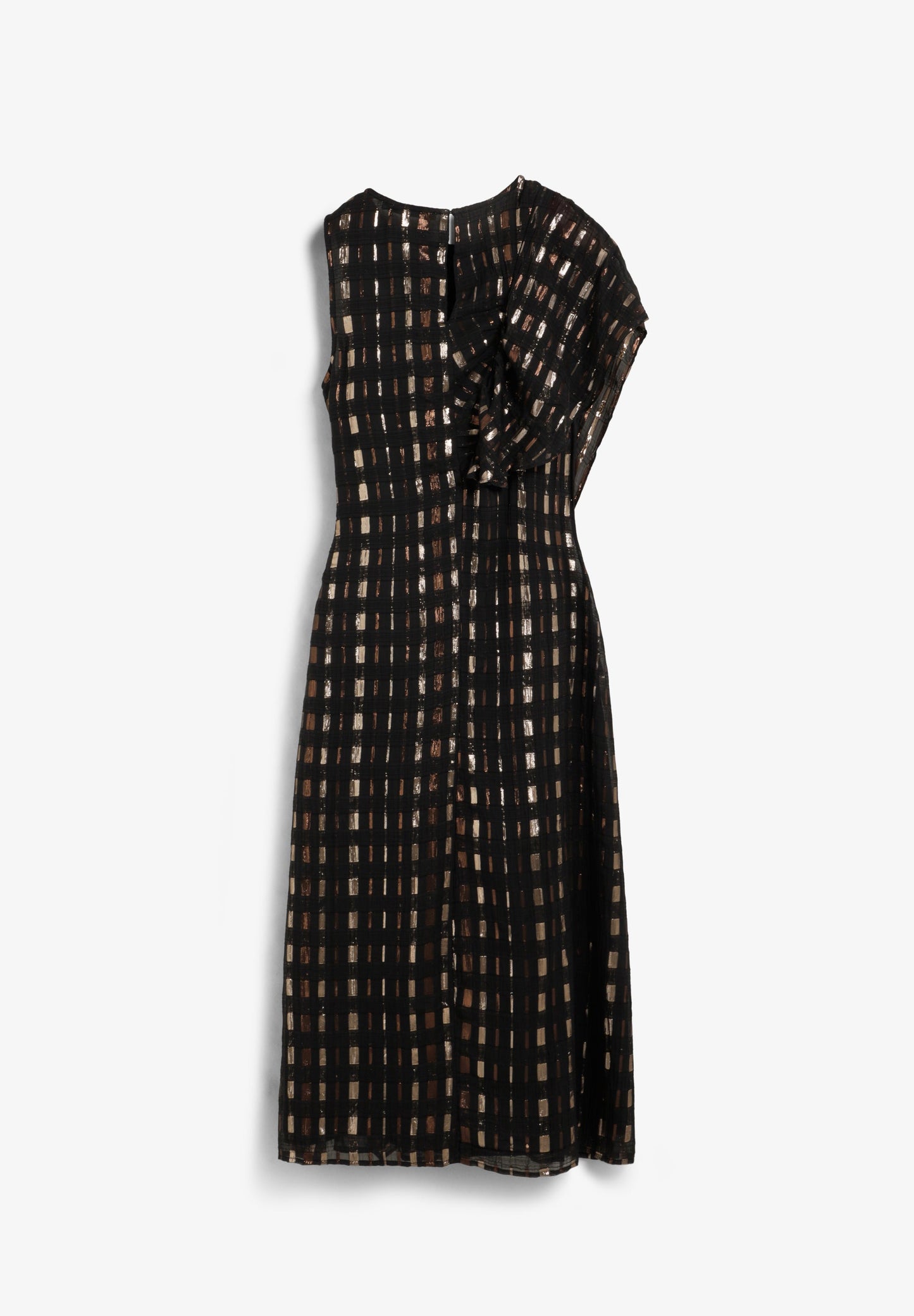 XM SCRUFFLEDRAPE DRESS