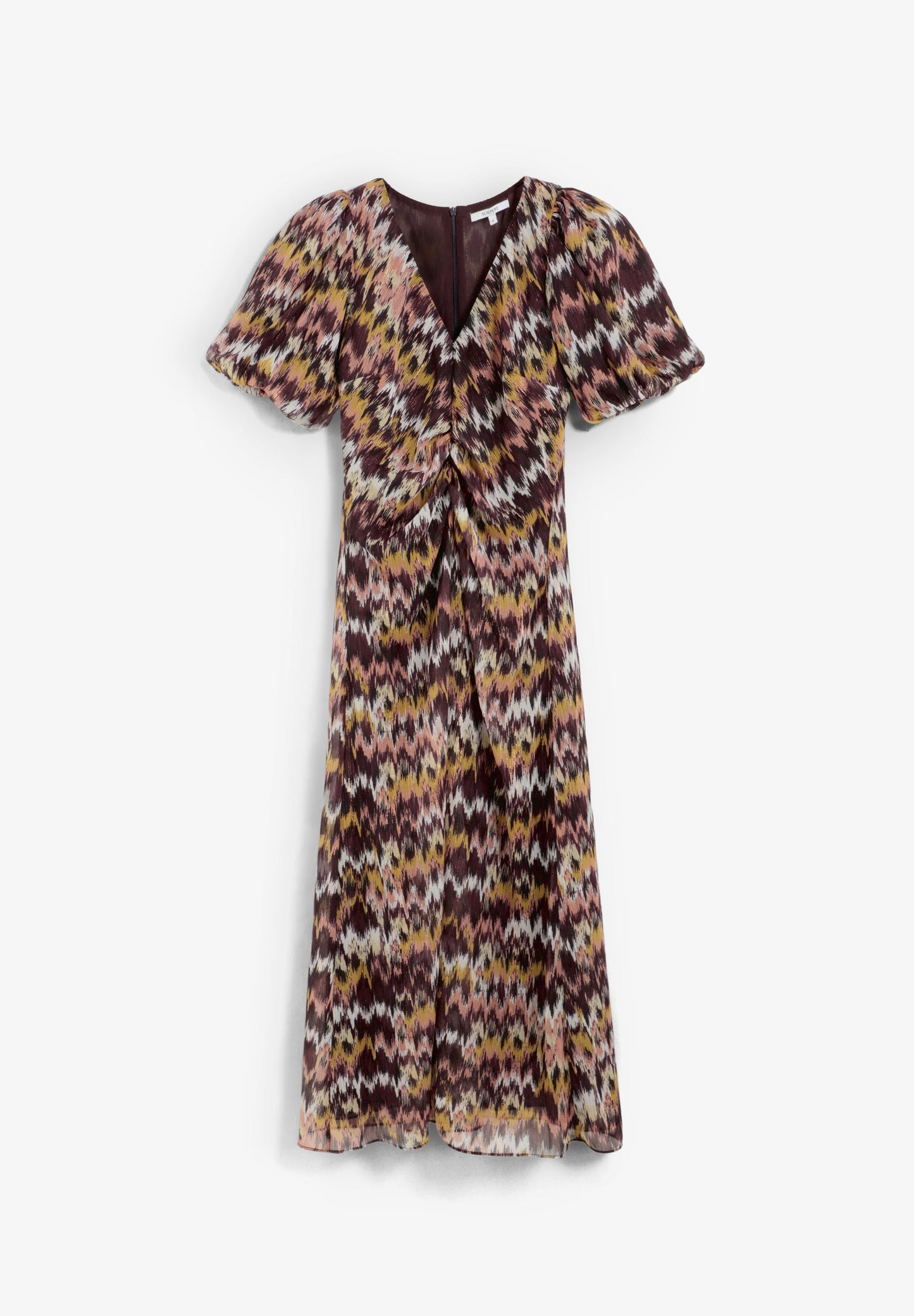 SCVINESO FIRPRINT DRESS