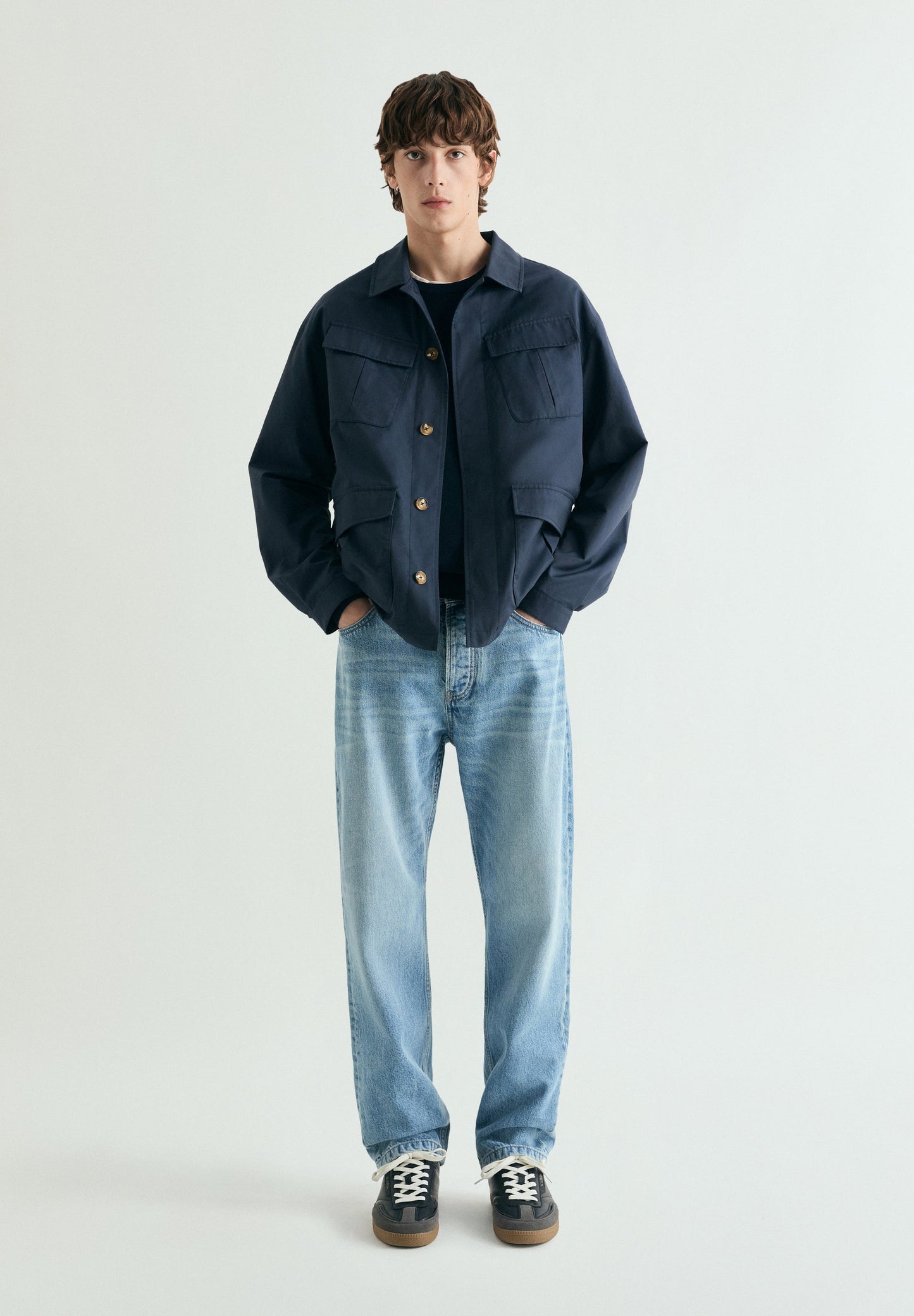 NAVY ARMY JACKET