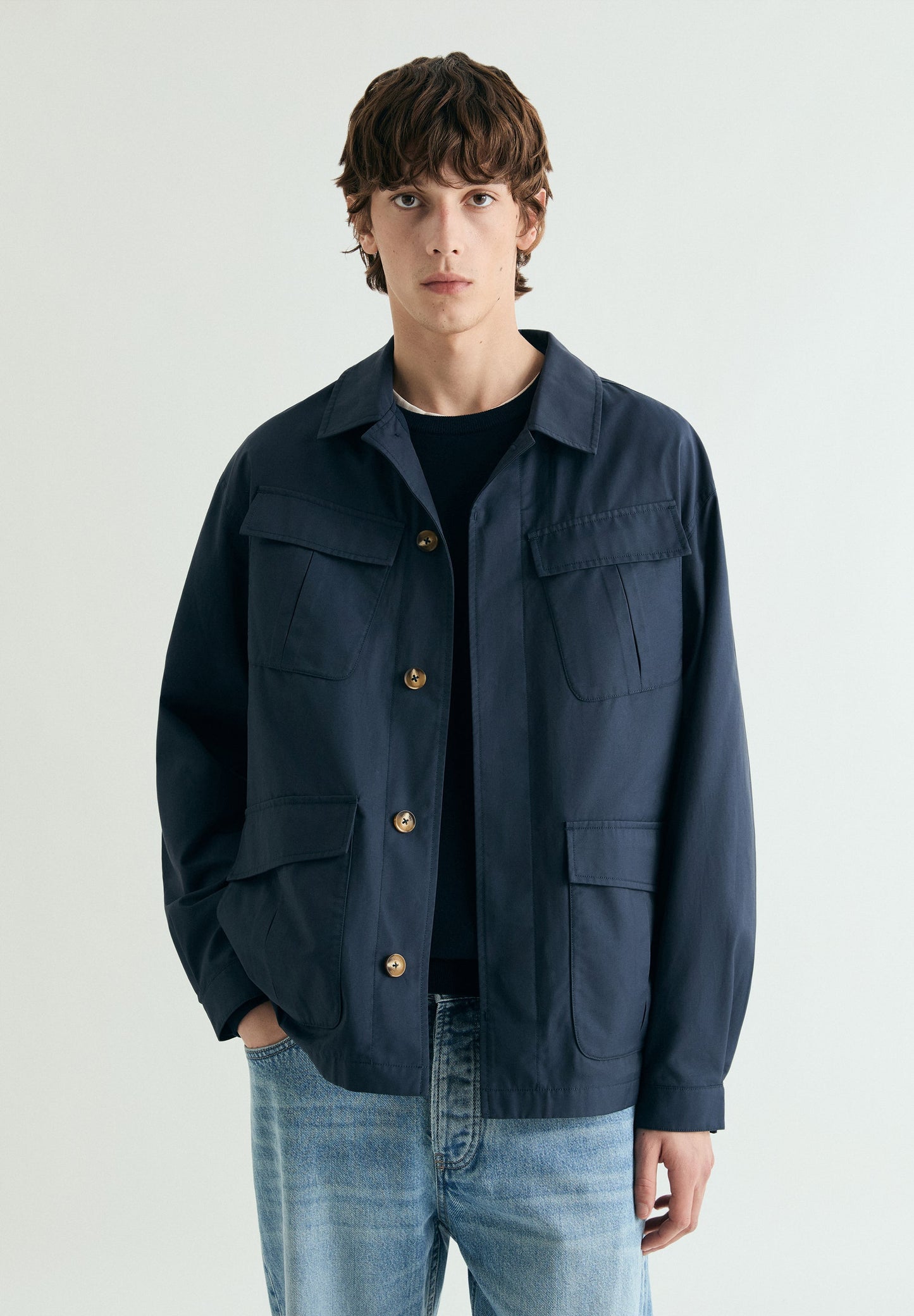 NAVY ARMY JACKET
