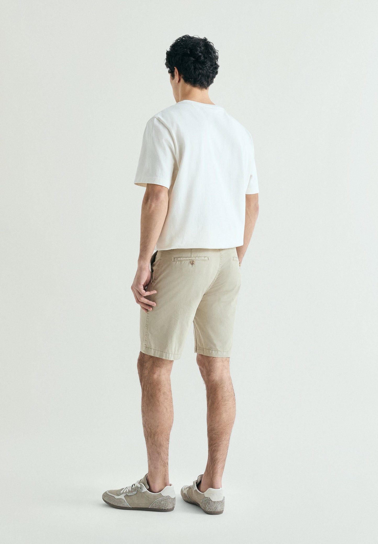 BASIC ORGANIC COTTON BERMUDA SHORTS