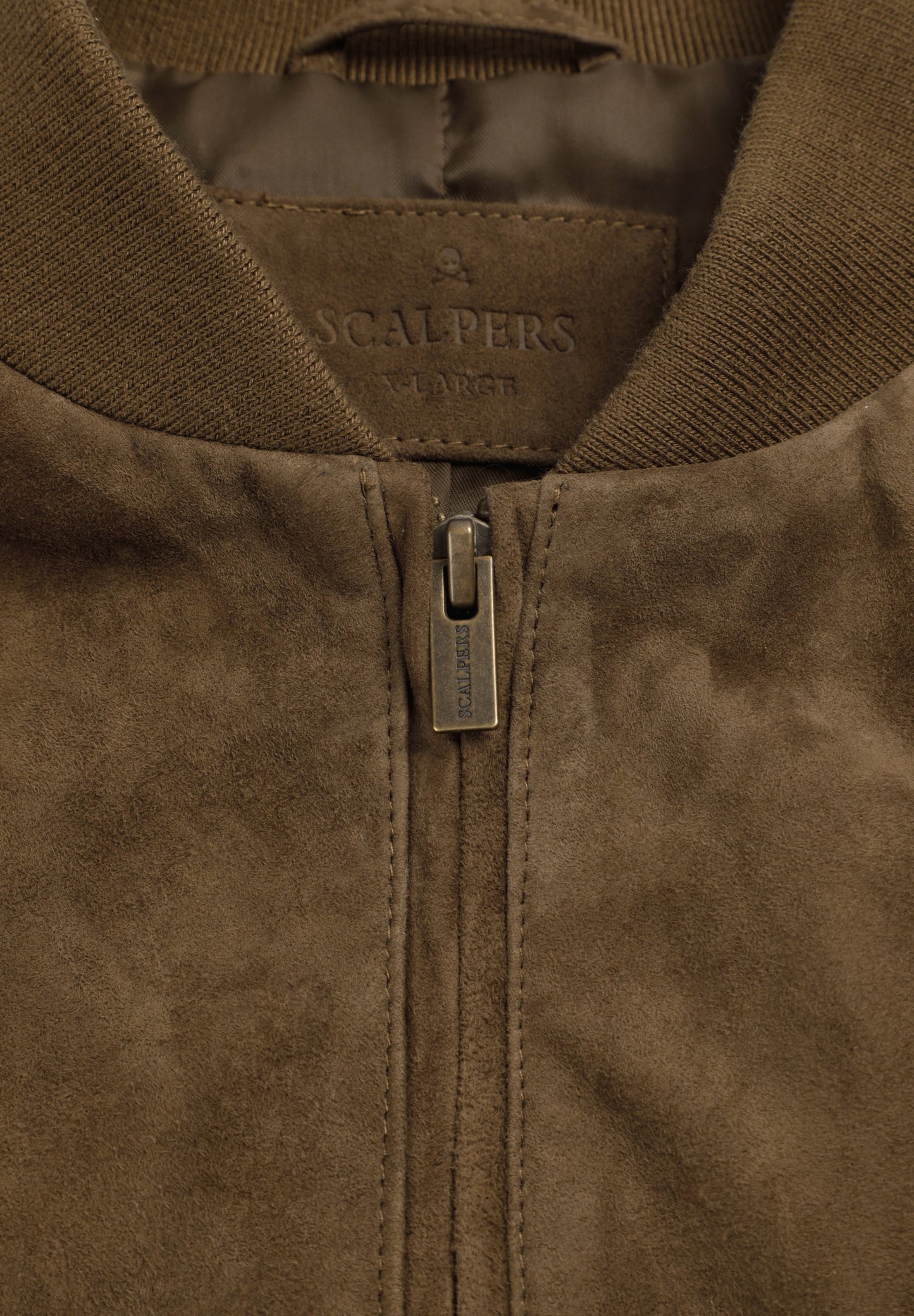 SUEDE BOMBER JACKET