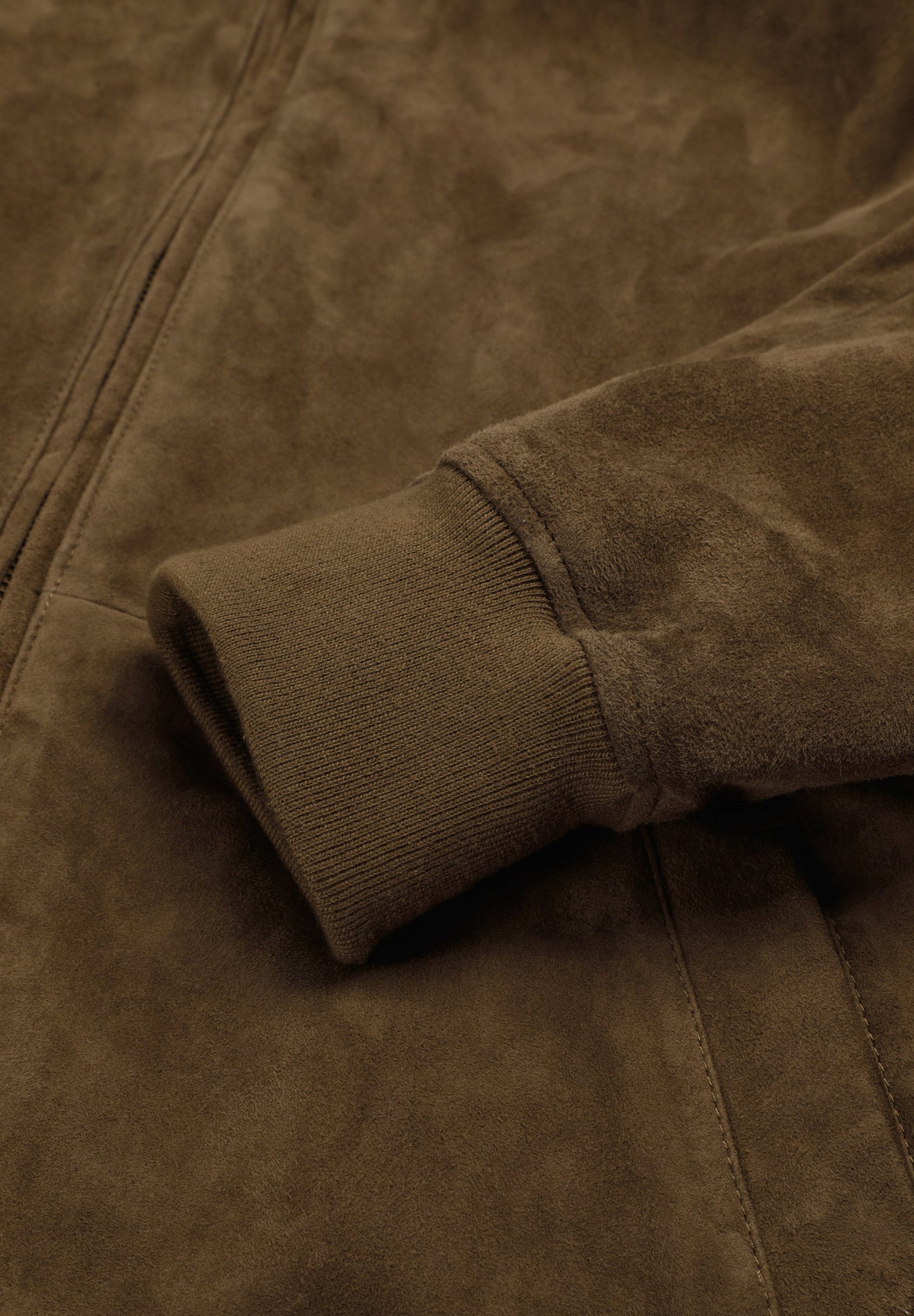 SUEDE BOMBER JACKET
