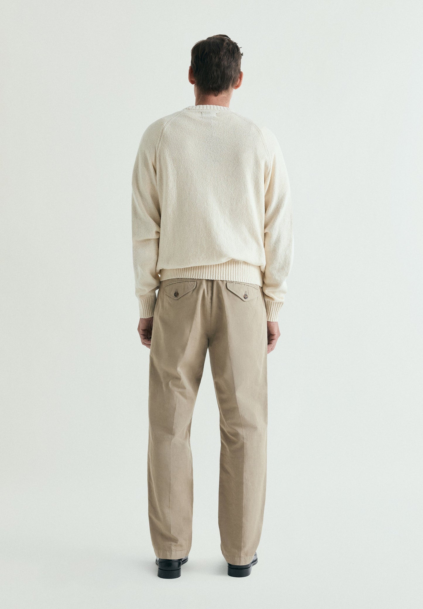 SLIM FIT DARTED TROUSERS