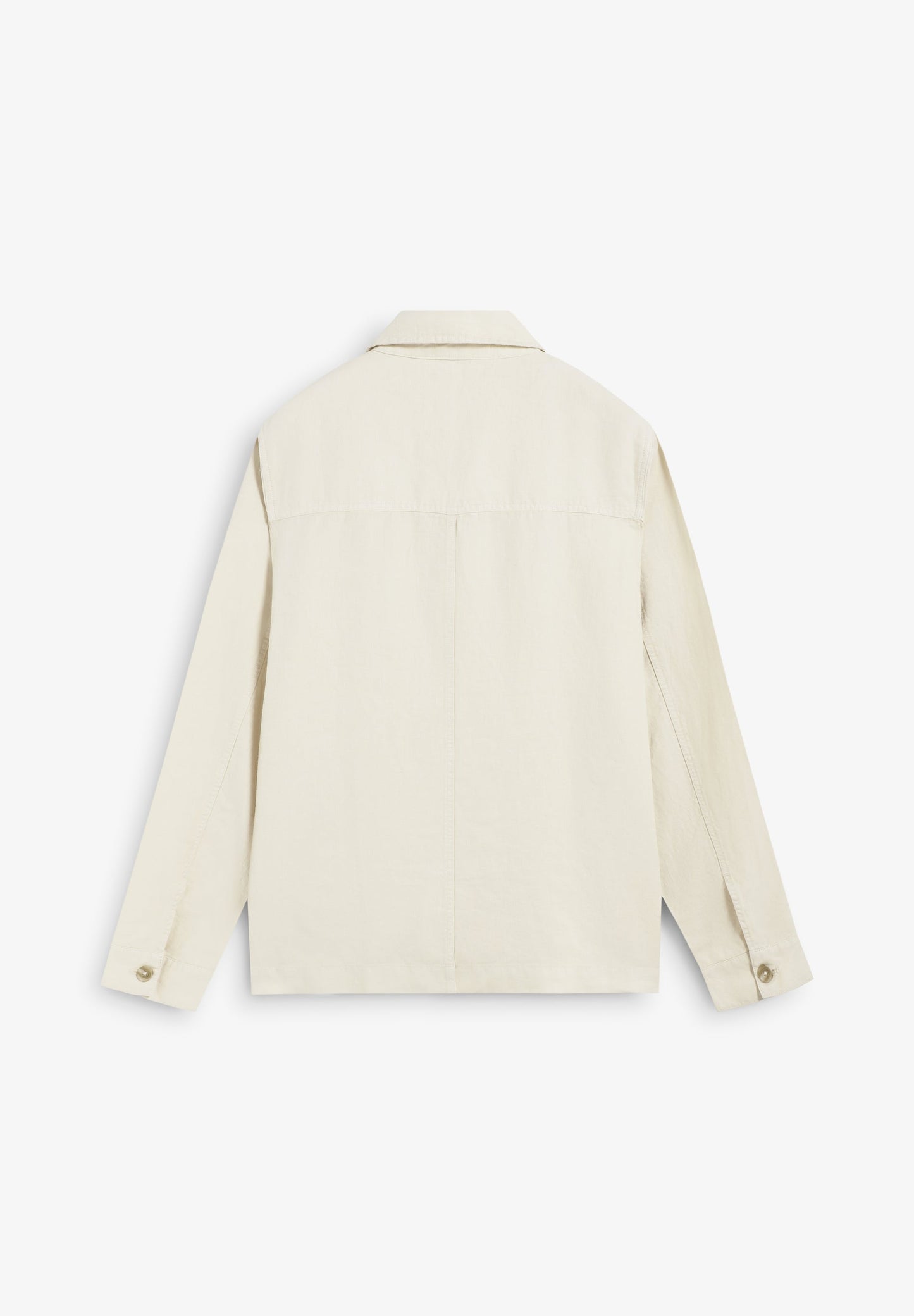 LINEN OVERSHIRT WITH POCKETS