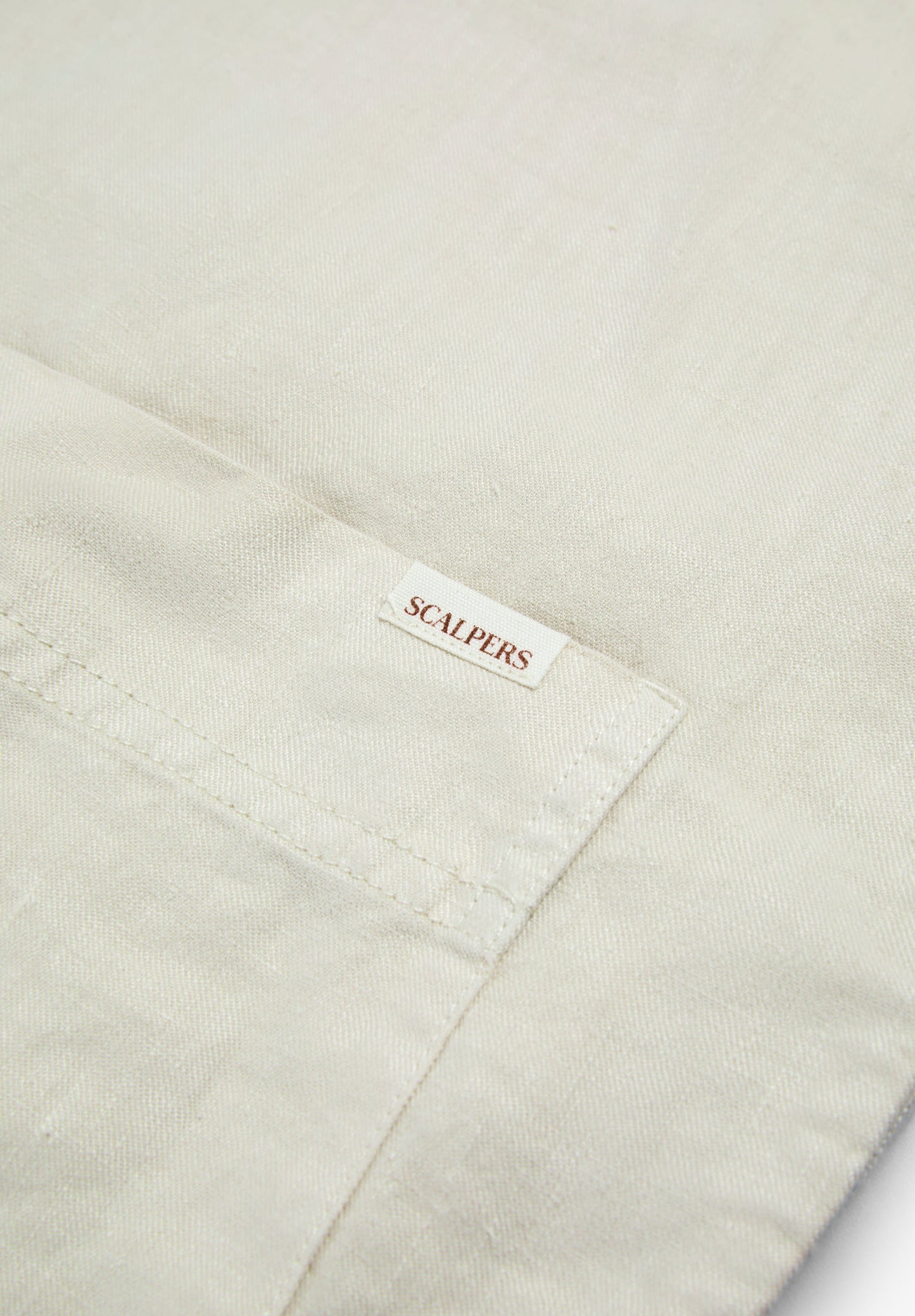 LINEN OVERSHIRT WITH POCKETS