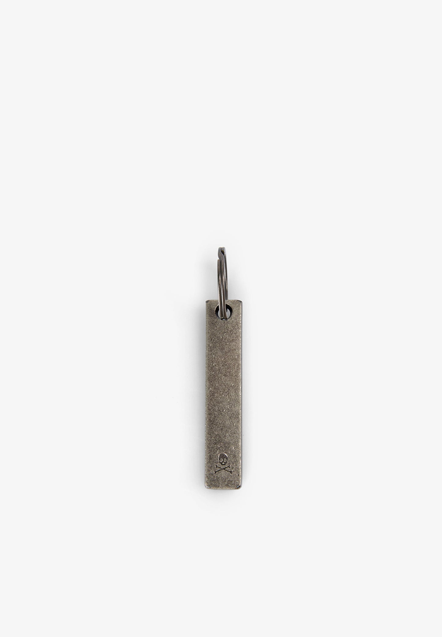 METAL KEYCHAIN WITH ENGRAVED LOGO