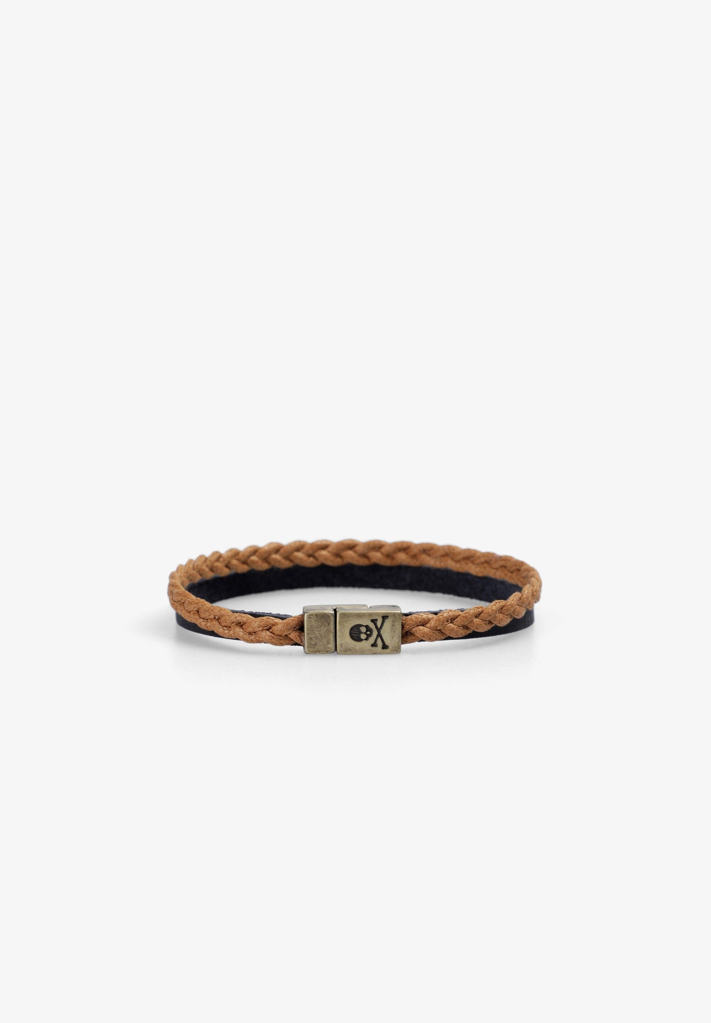 PULSERA PIEL Y CORDÓN ENCERADO - Scalpers