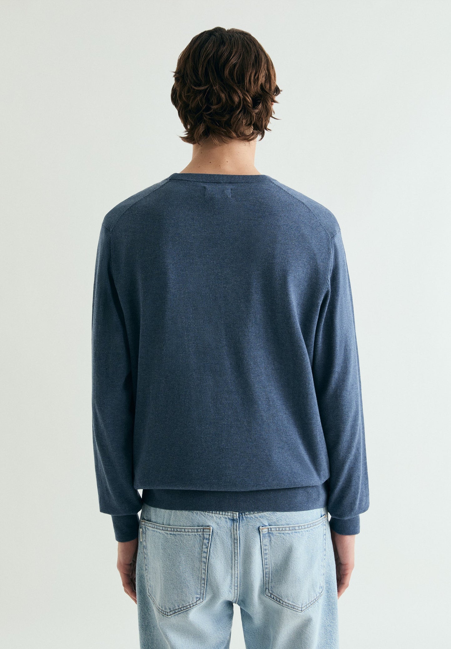 SUPIMA RIBBED SWEATER