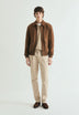 SUPIMA SWEATER WITH TONAL EMBROIDERY