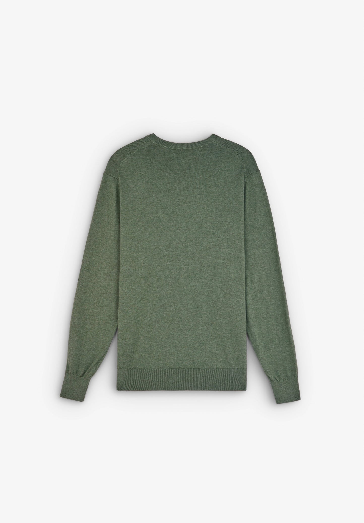 SUPIMA SWEATER WITH TONAL EMBROIDERY