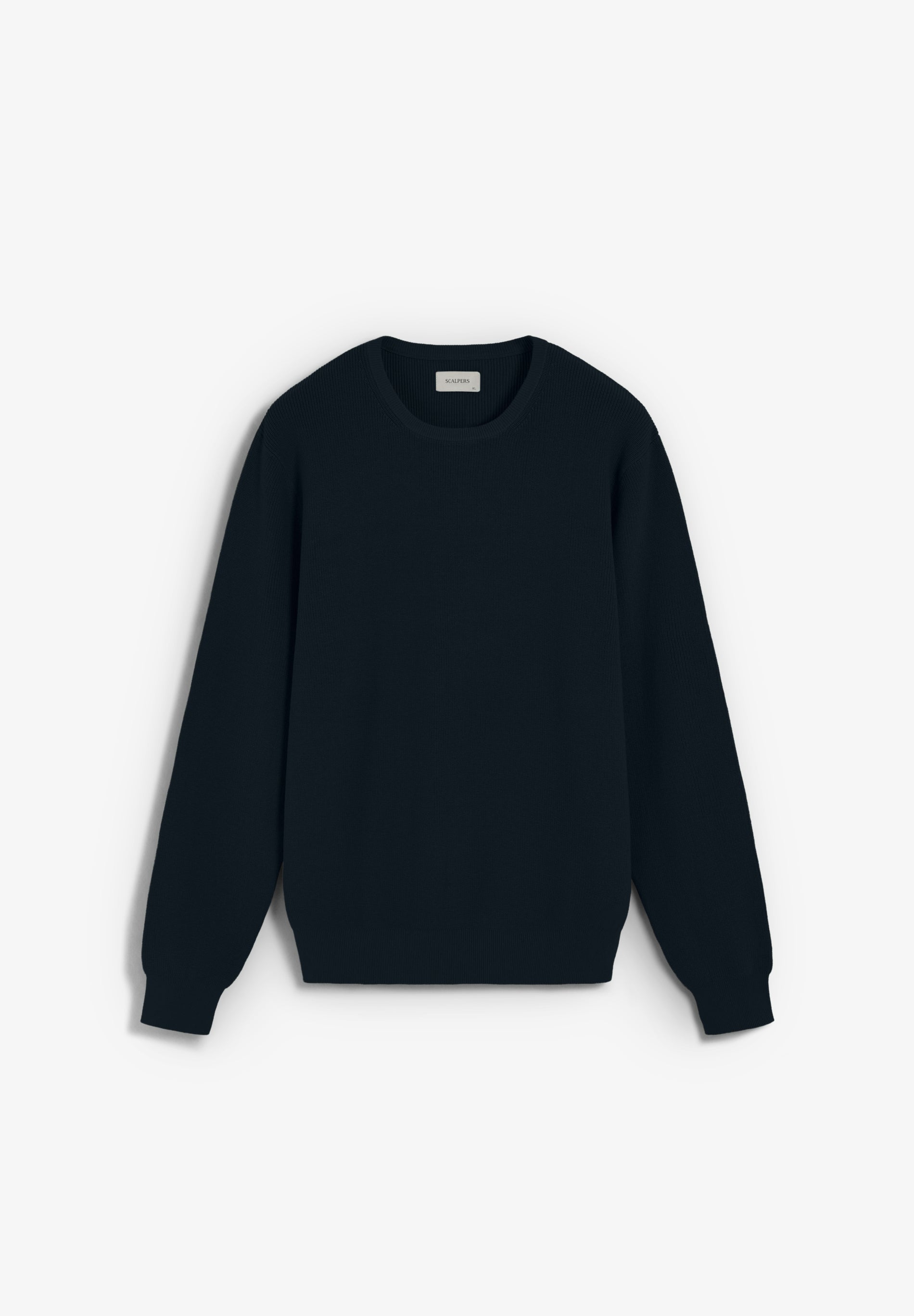 TEXTURED KNIT SWEATER