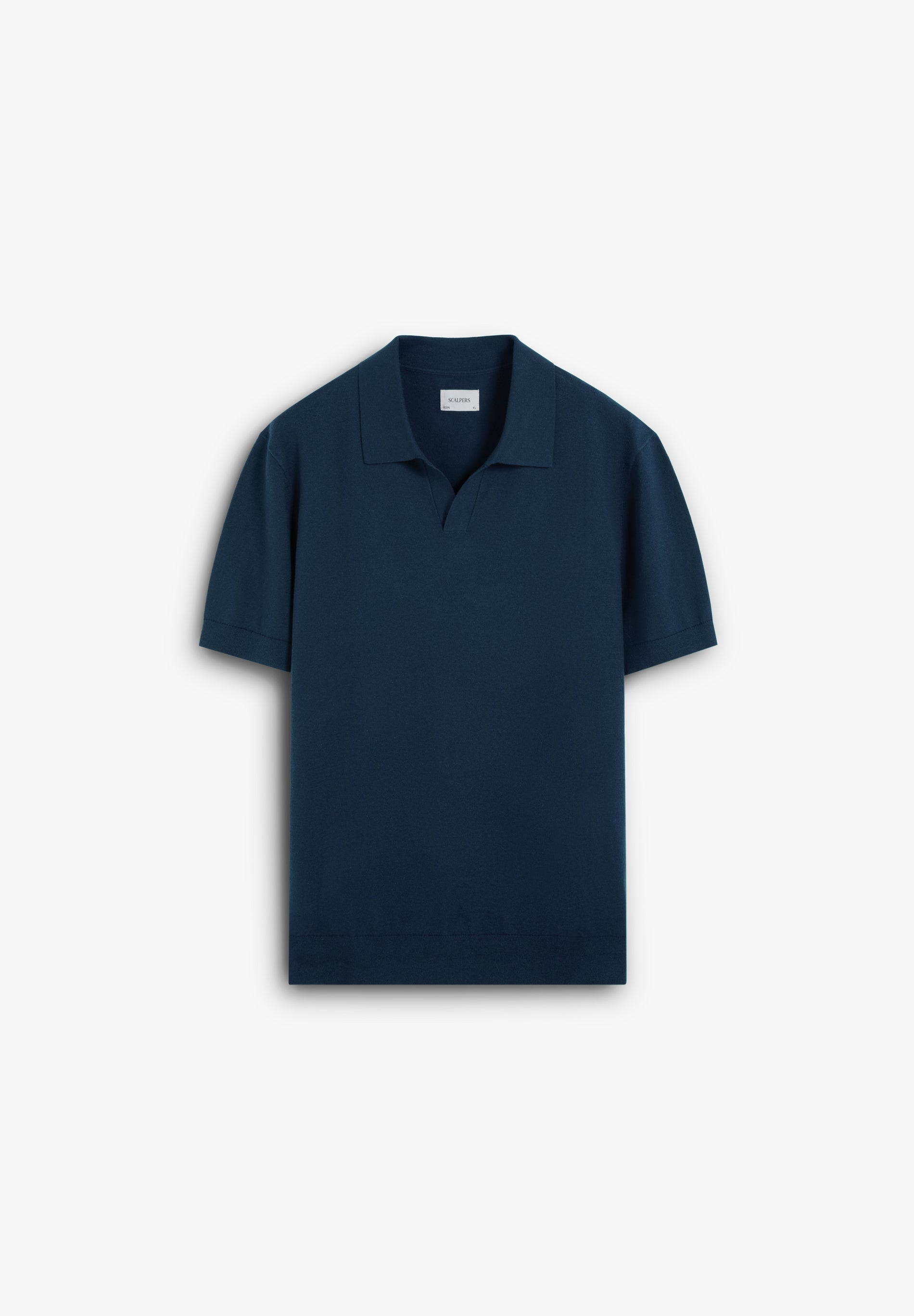 FINE KNIT POLO SHIRT