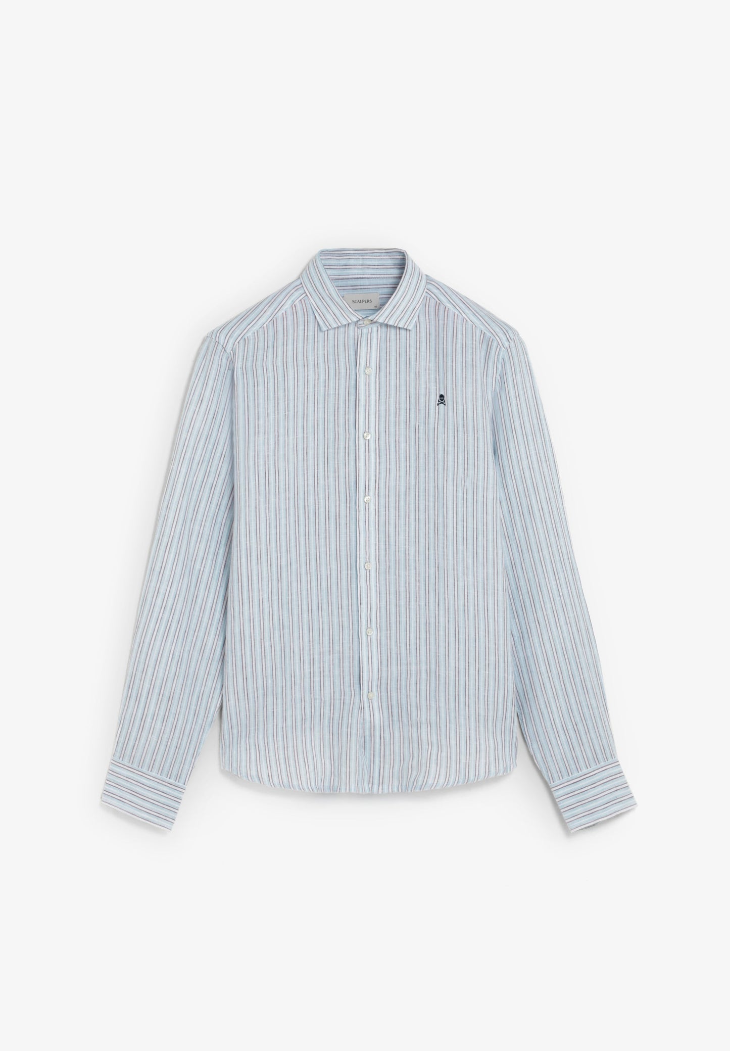 SLIM FIT LINEN SHIRT