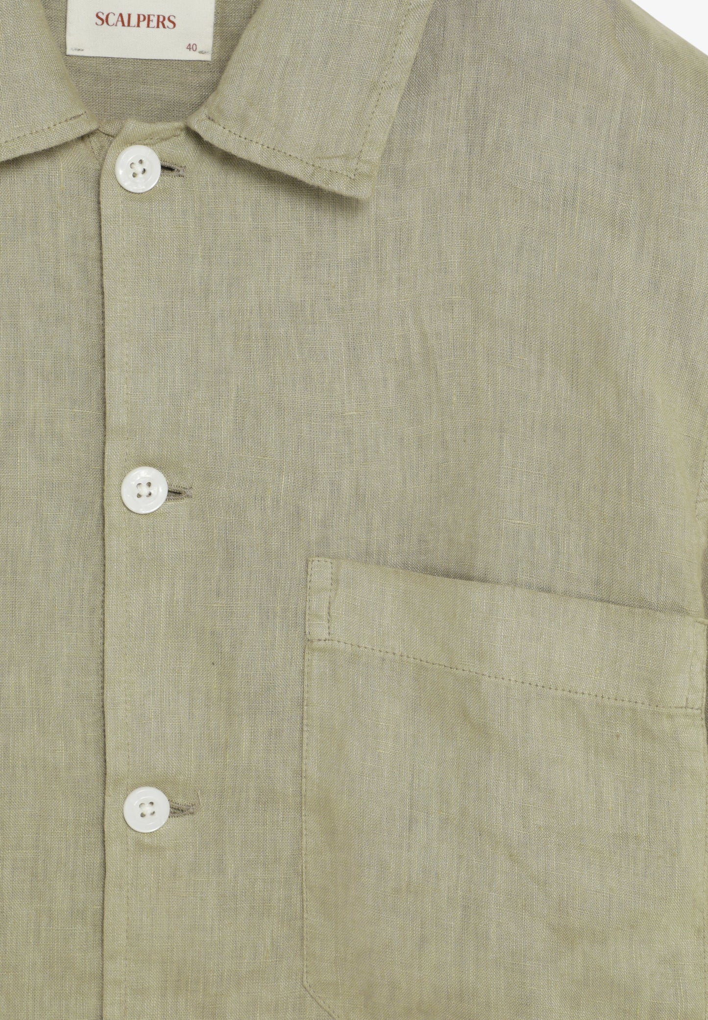 LINEN LOOSE FIT SHIRT