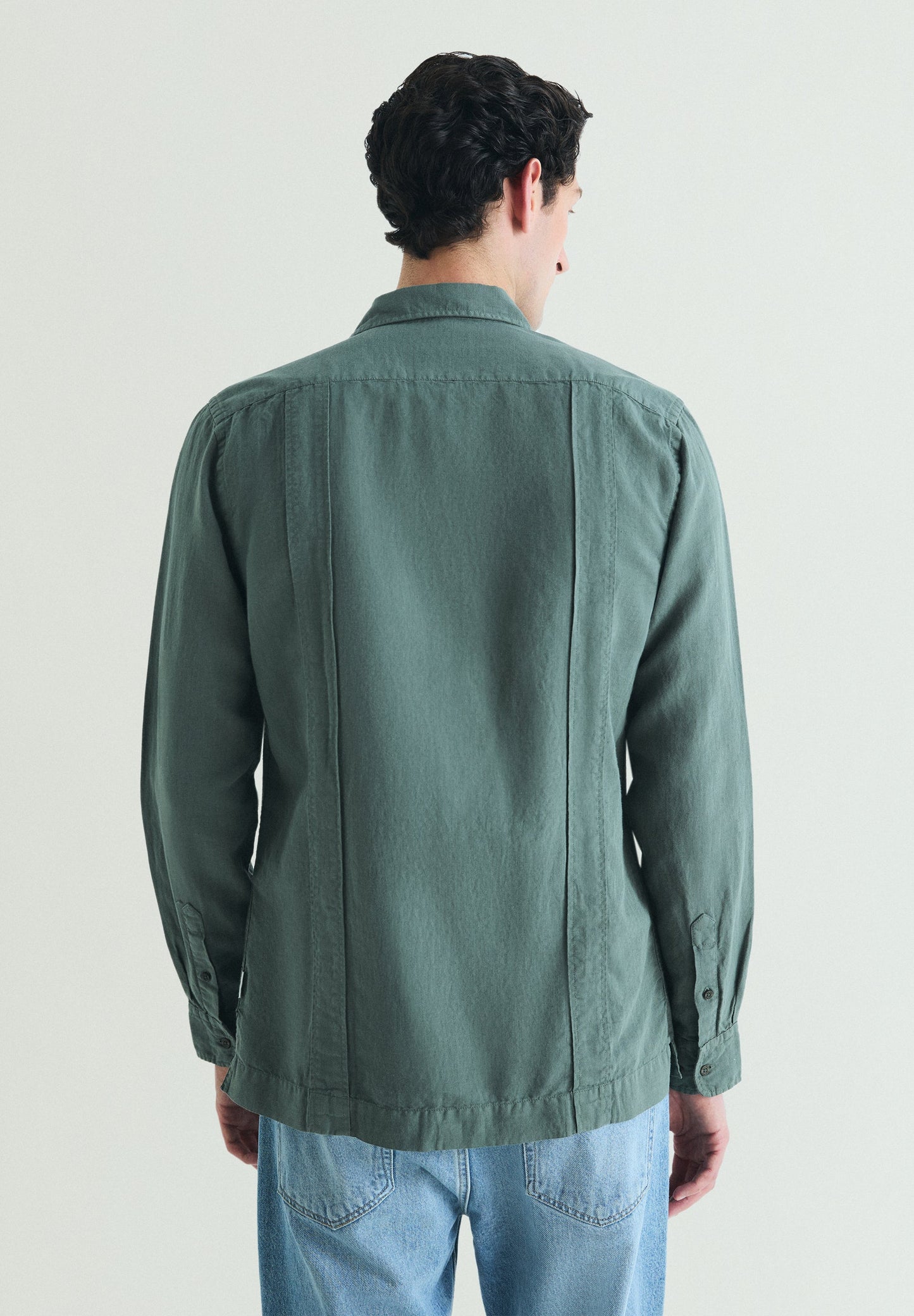 LINEN GUAYABERA SHIRT