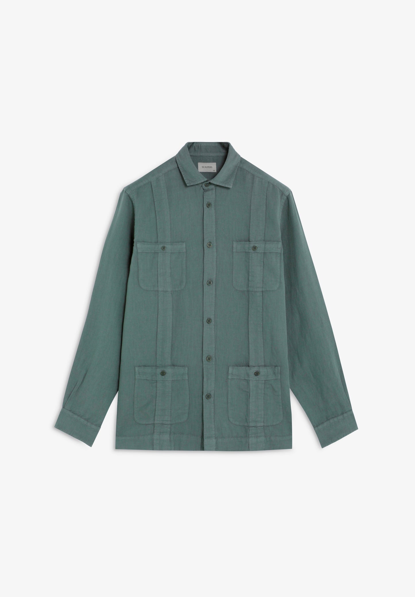 LINEN GUAYABERA SHIRT
