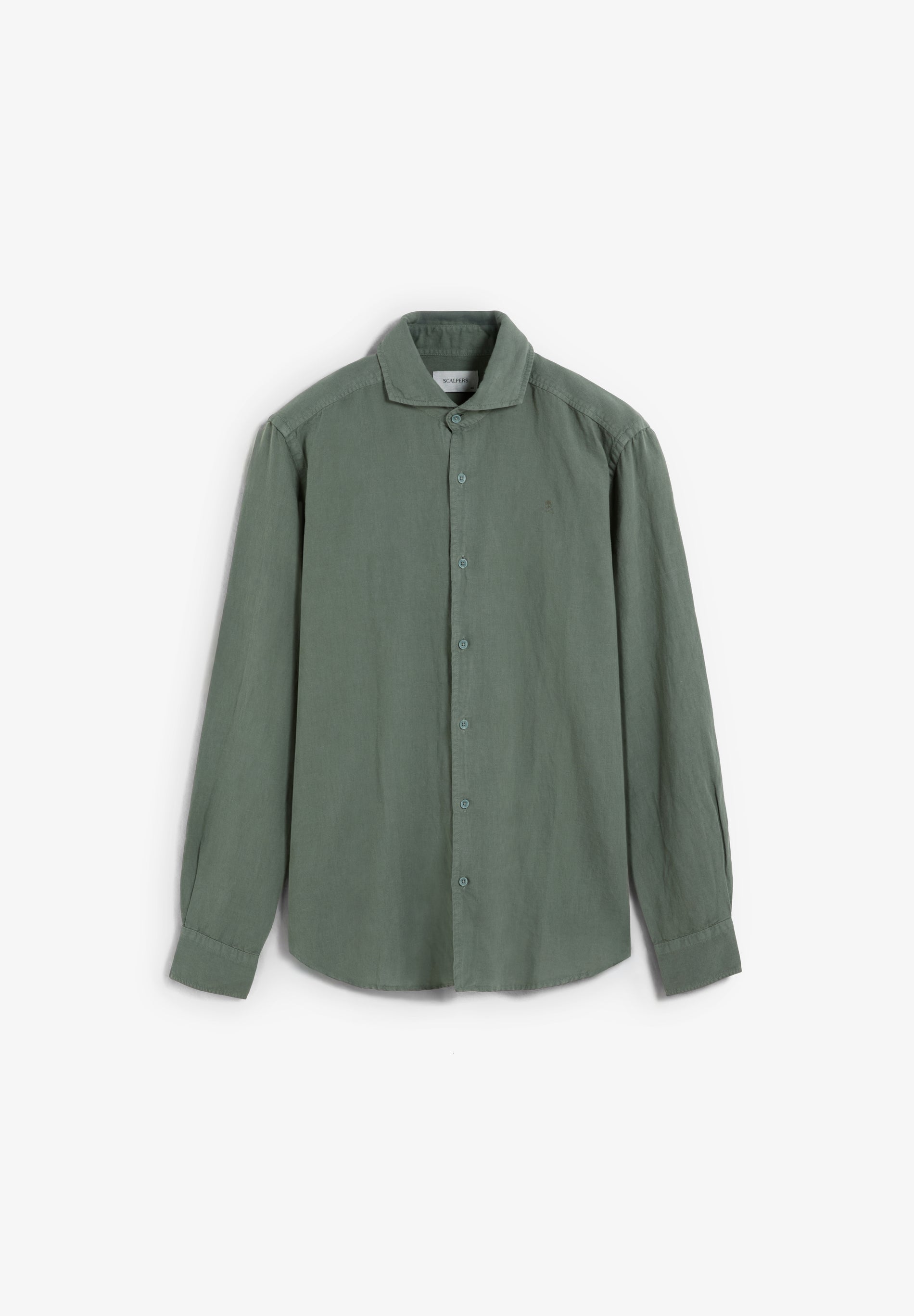REGULAR FIT LINEN SHIRT