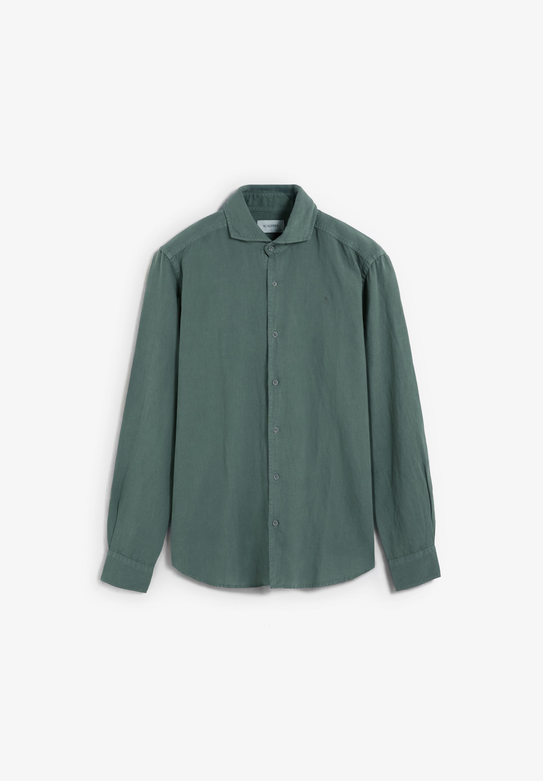 REGULAR FIT LINEN SHIRT
