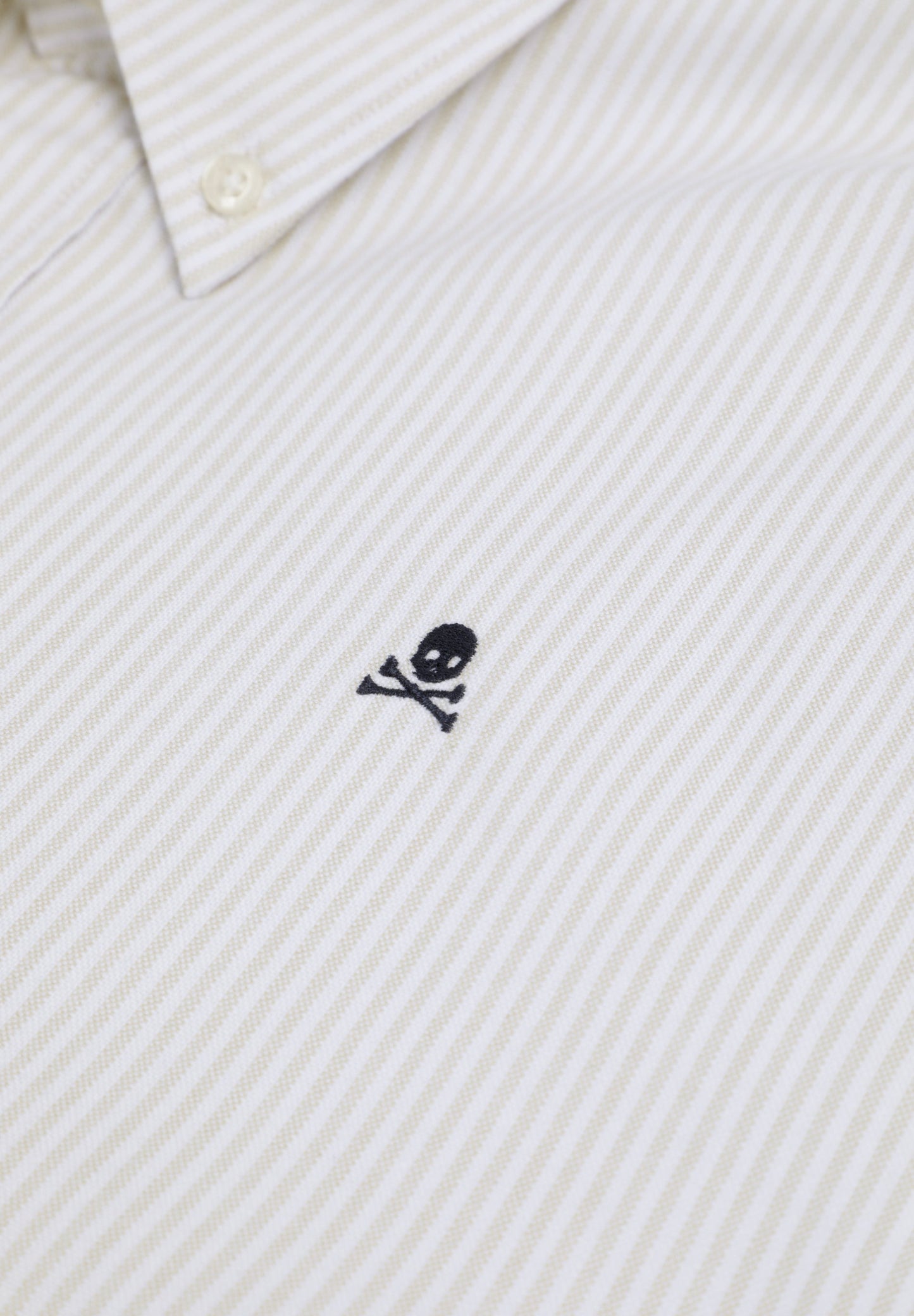 STRIPED PRINTED OXFORD SHIRT