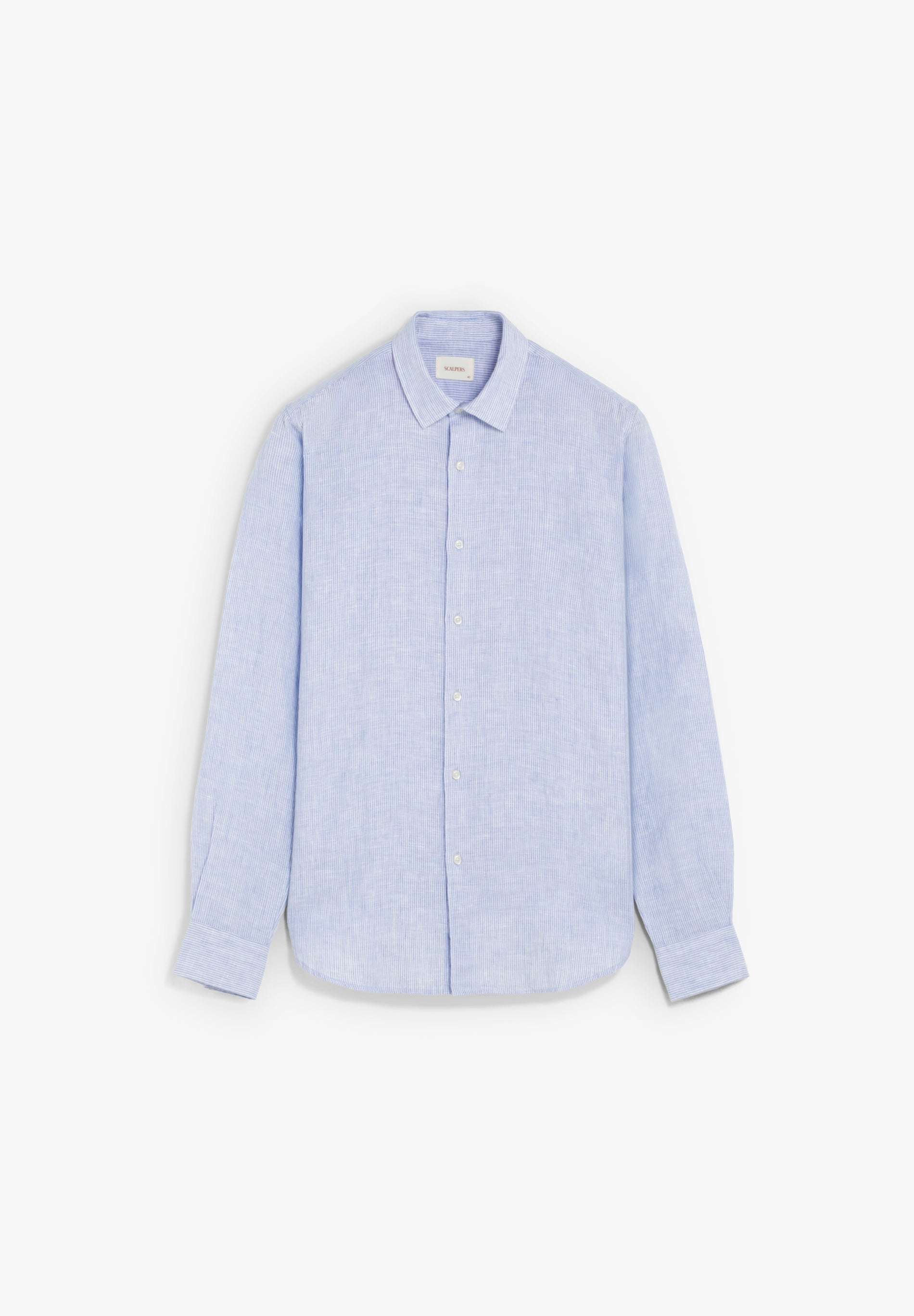 SLIM FIT LINEN SHIRT