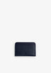 LEATHER CARD HOLDER WITH ENGRAVED LOGO