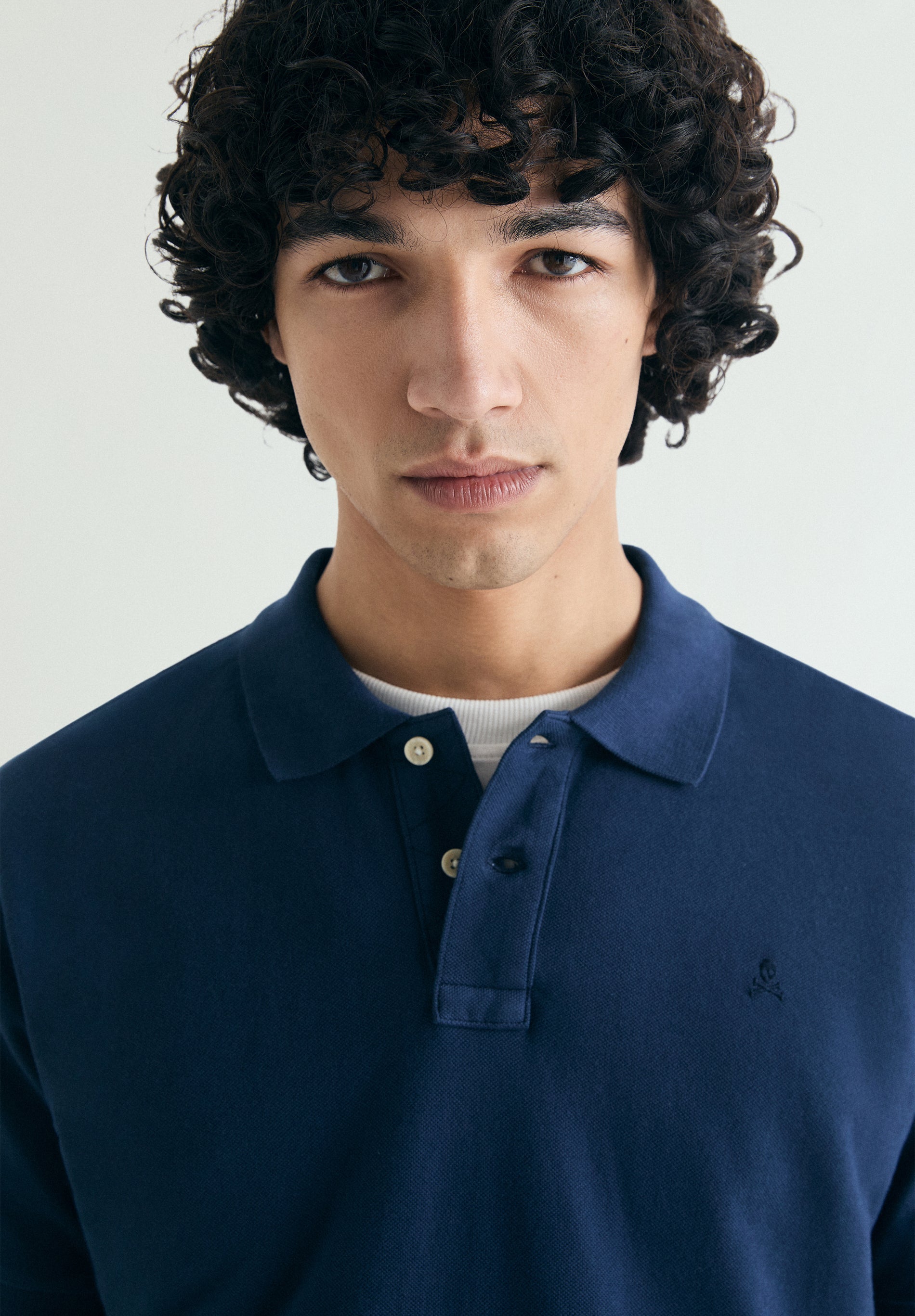 EMBROIDERED PIQUÉ POLO SHIRT