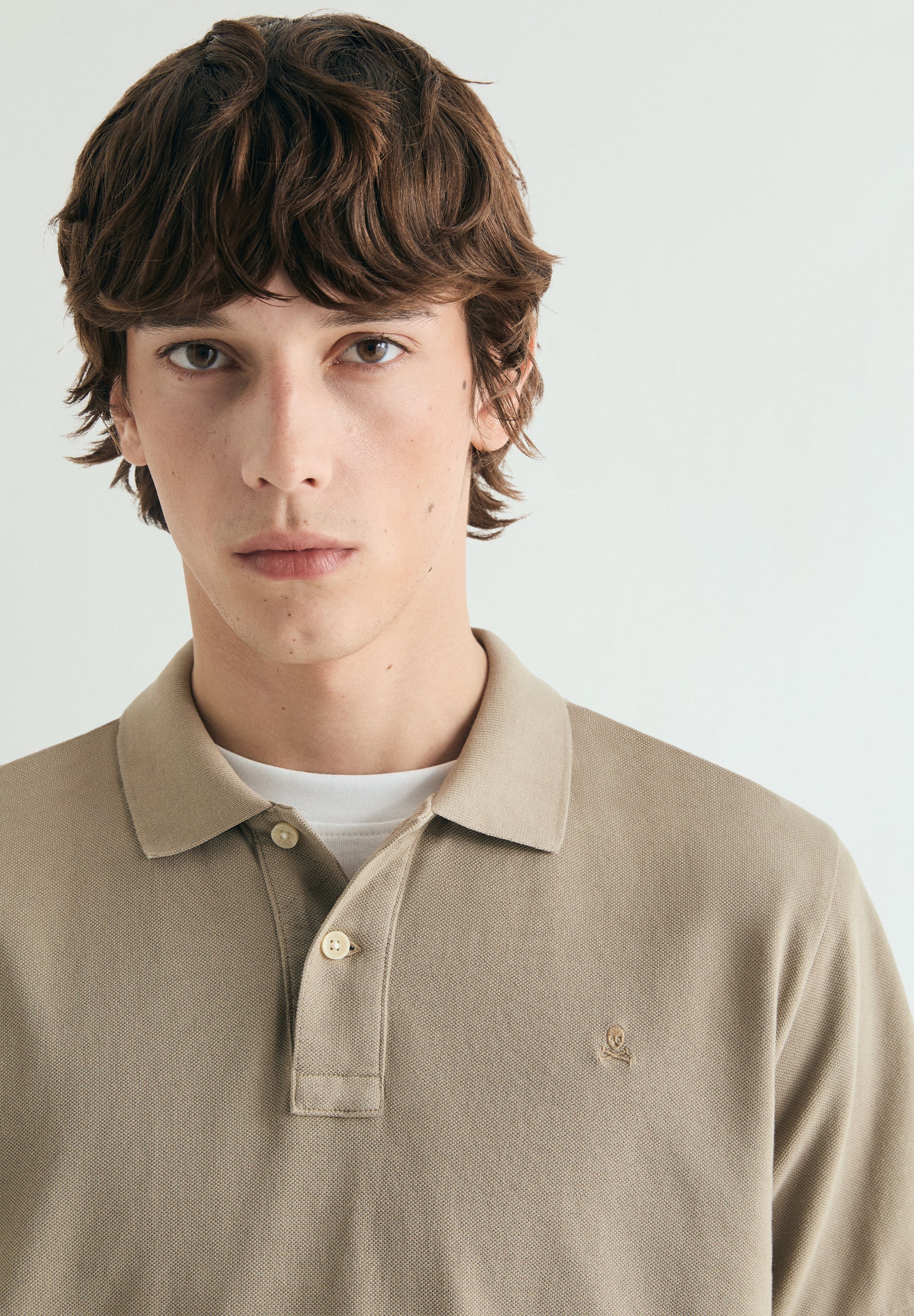 EMBROIDERED PIQUÉ POLO SHIRT