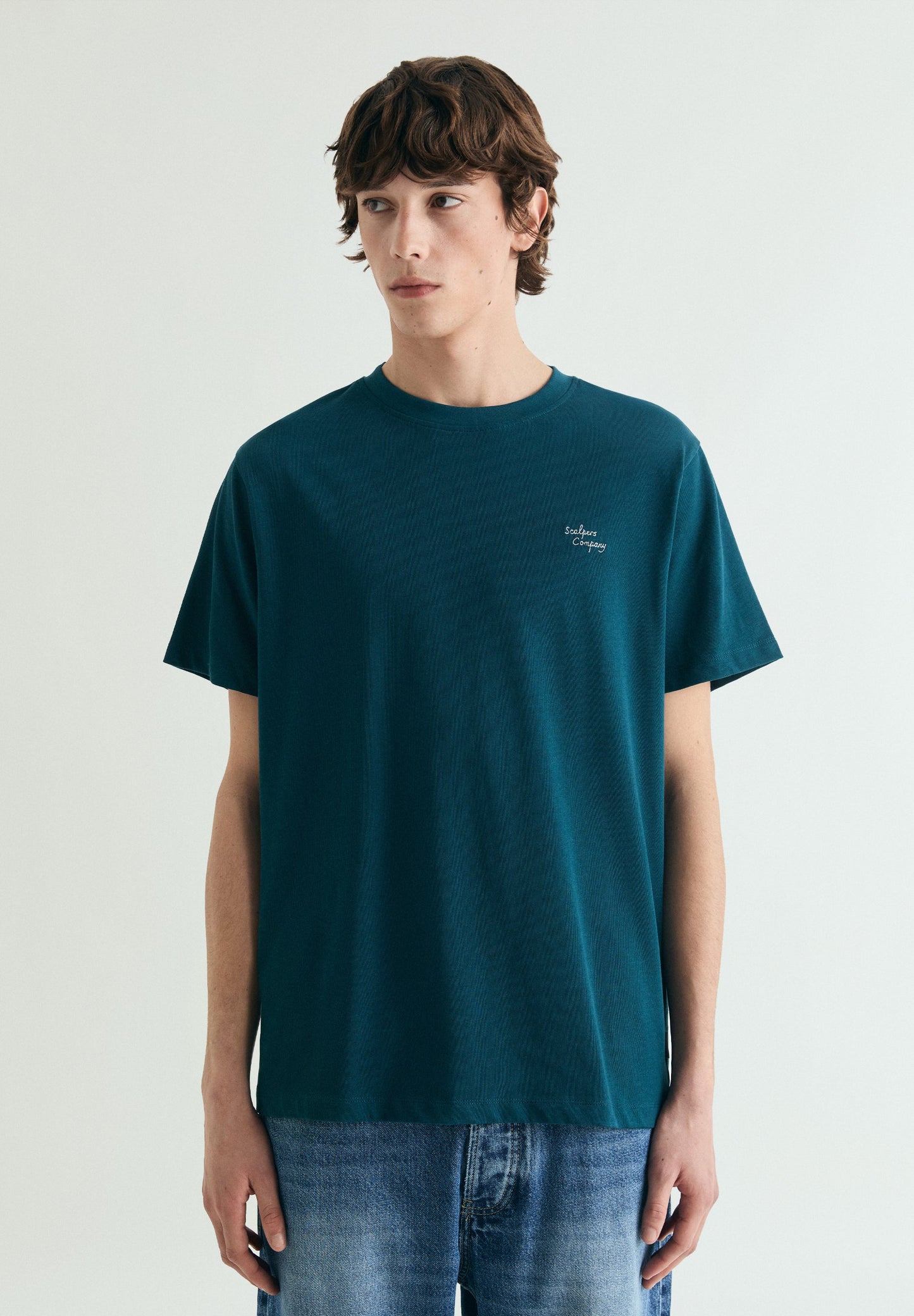 MEDIUM WEIGHT EMBROIDERED T-SHIRT
