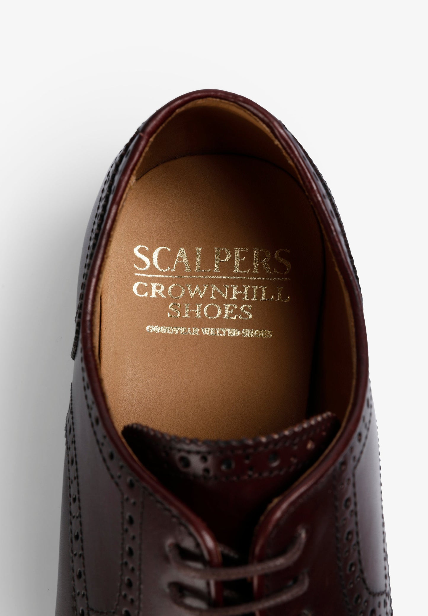 LEATHER DERBY BROGUES