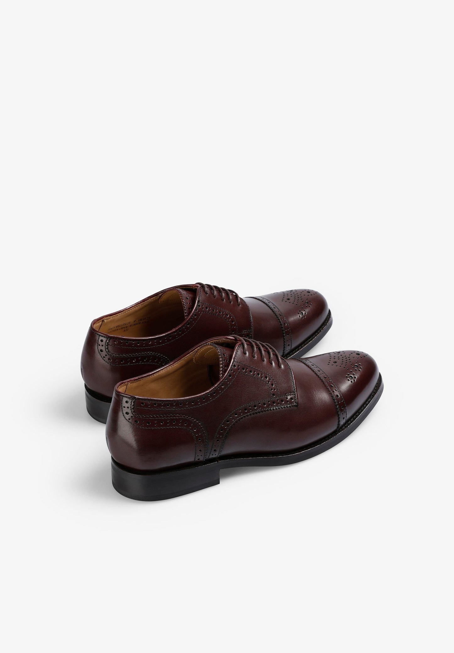 LEATHER DERBY SHOES