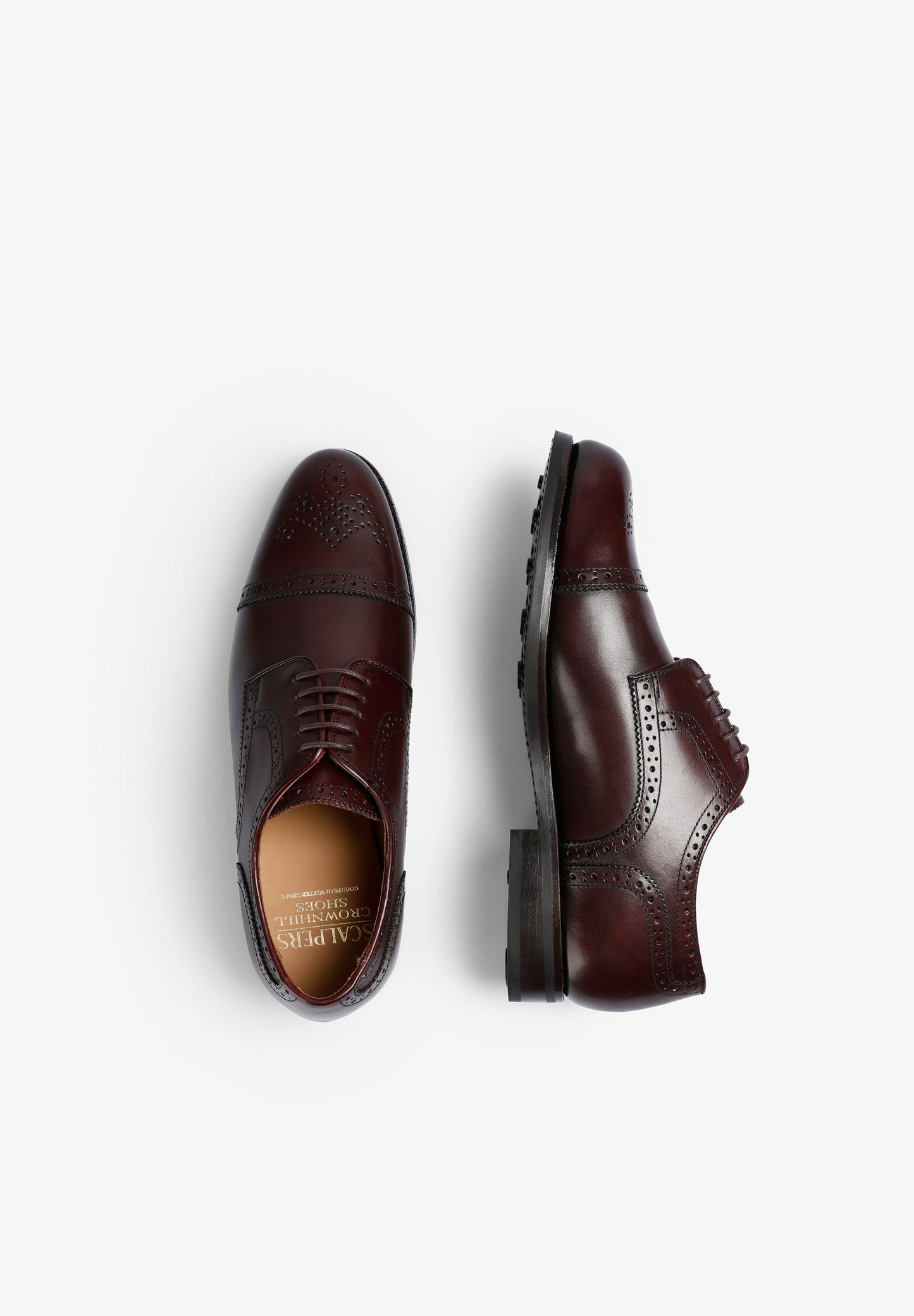 LEATHER DERBY BROGUES