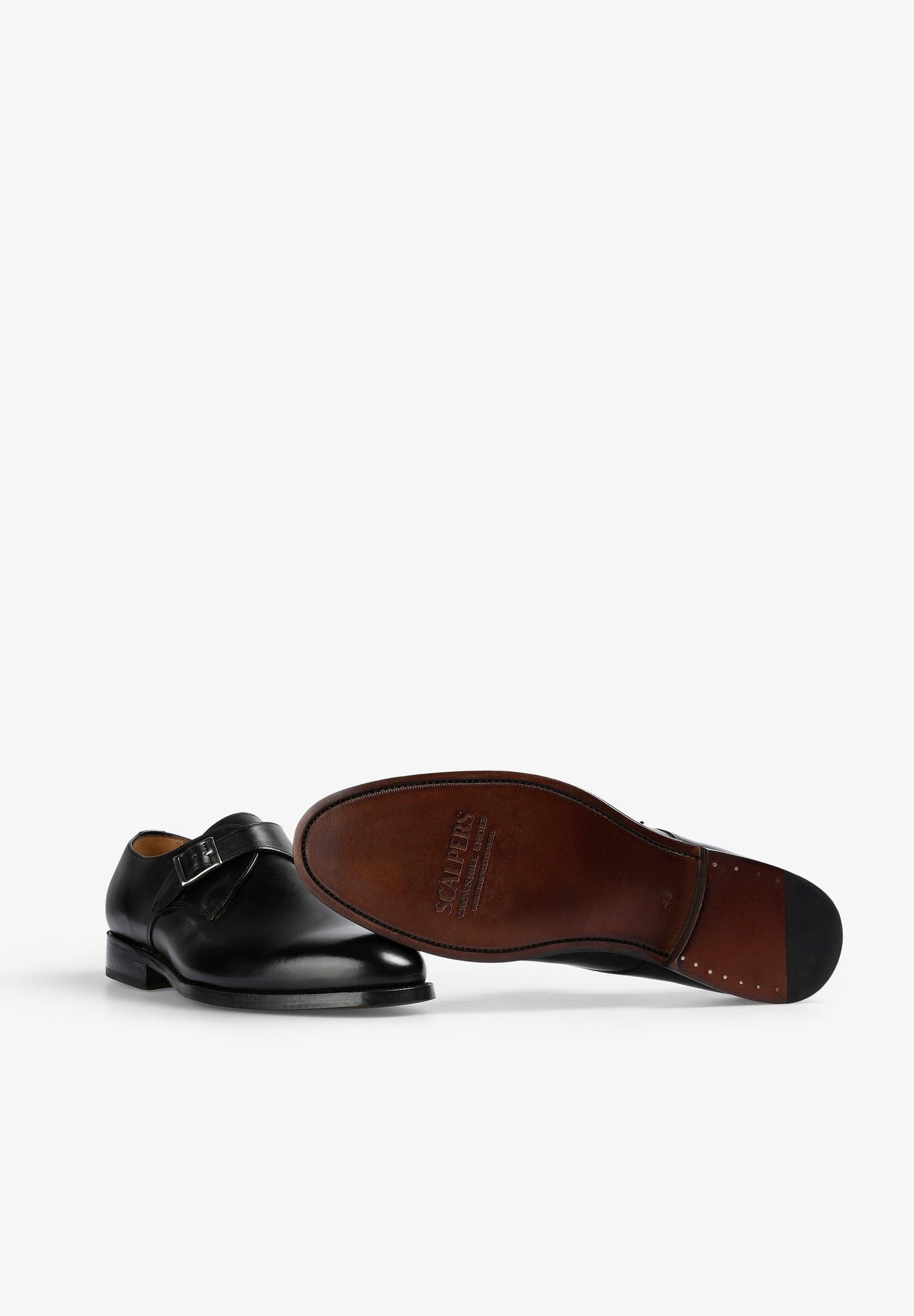 LEATHER MONK SHOES