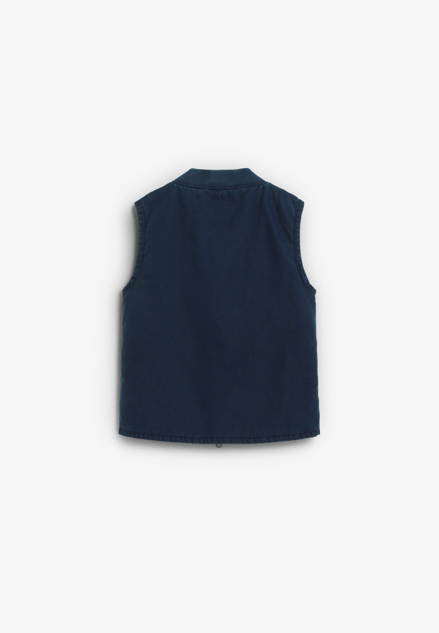 ZIP-UP DENIM GILET